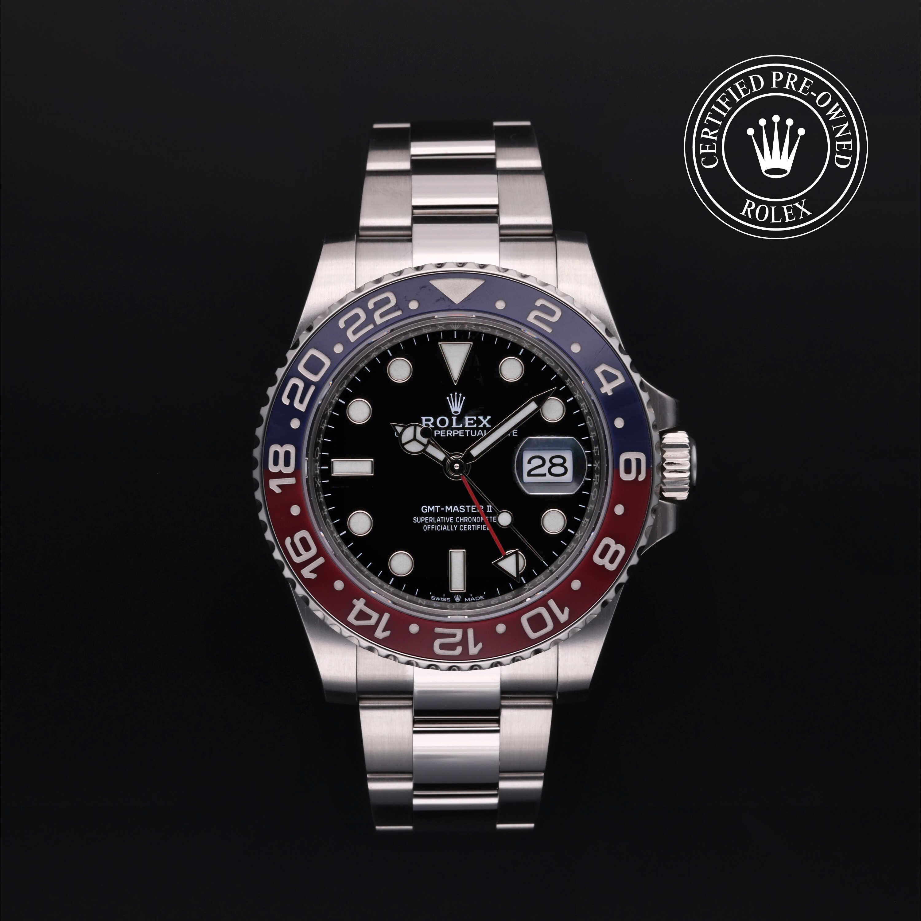 Rolex GMT-Master II in Steel M126710BLRO-0002 at Kirk Jewelers