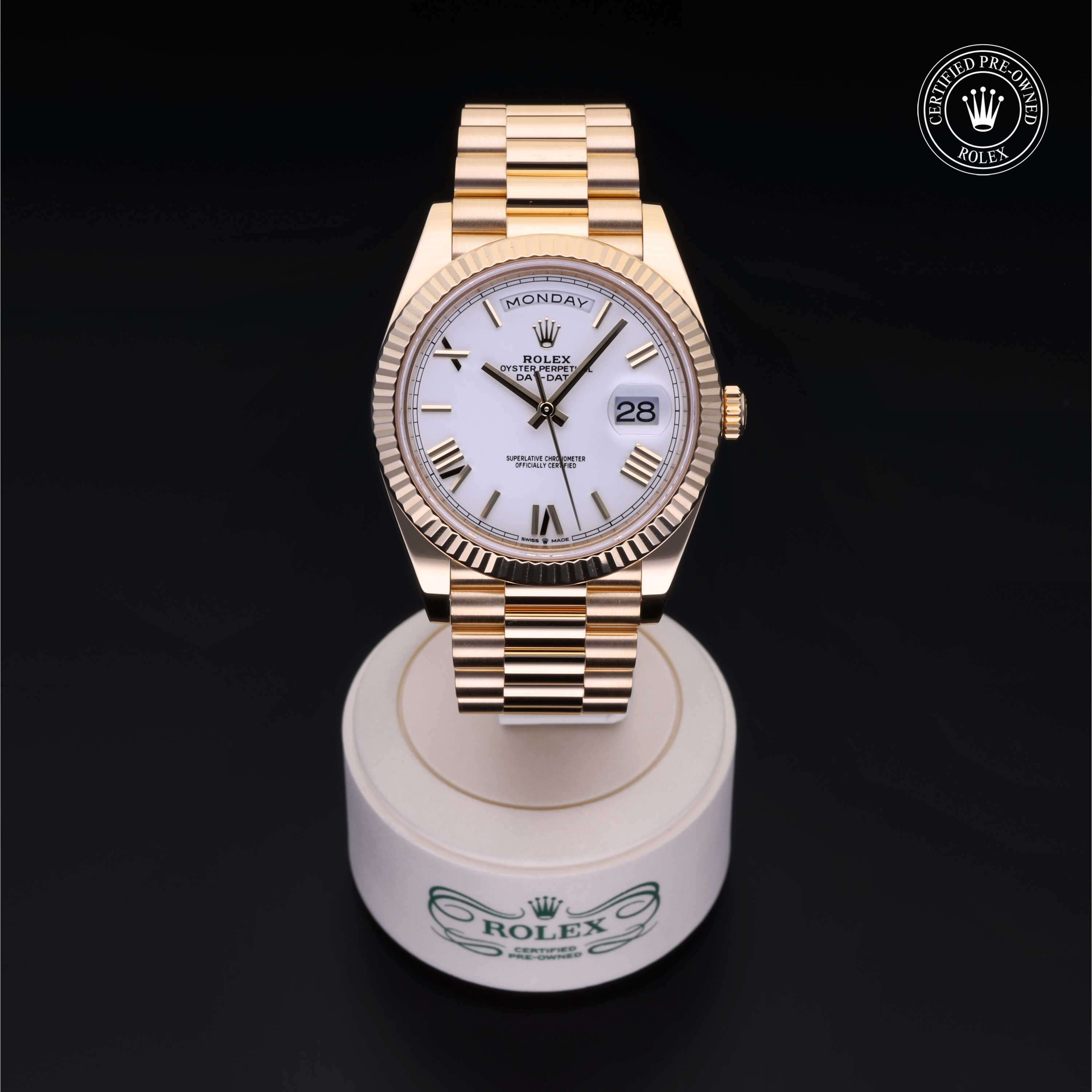 Rolex Day-Date in Gold 18 Carat Yellow M228238-0042 at Kirk Jewelers