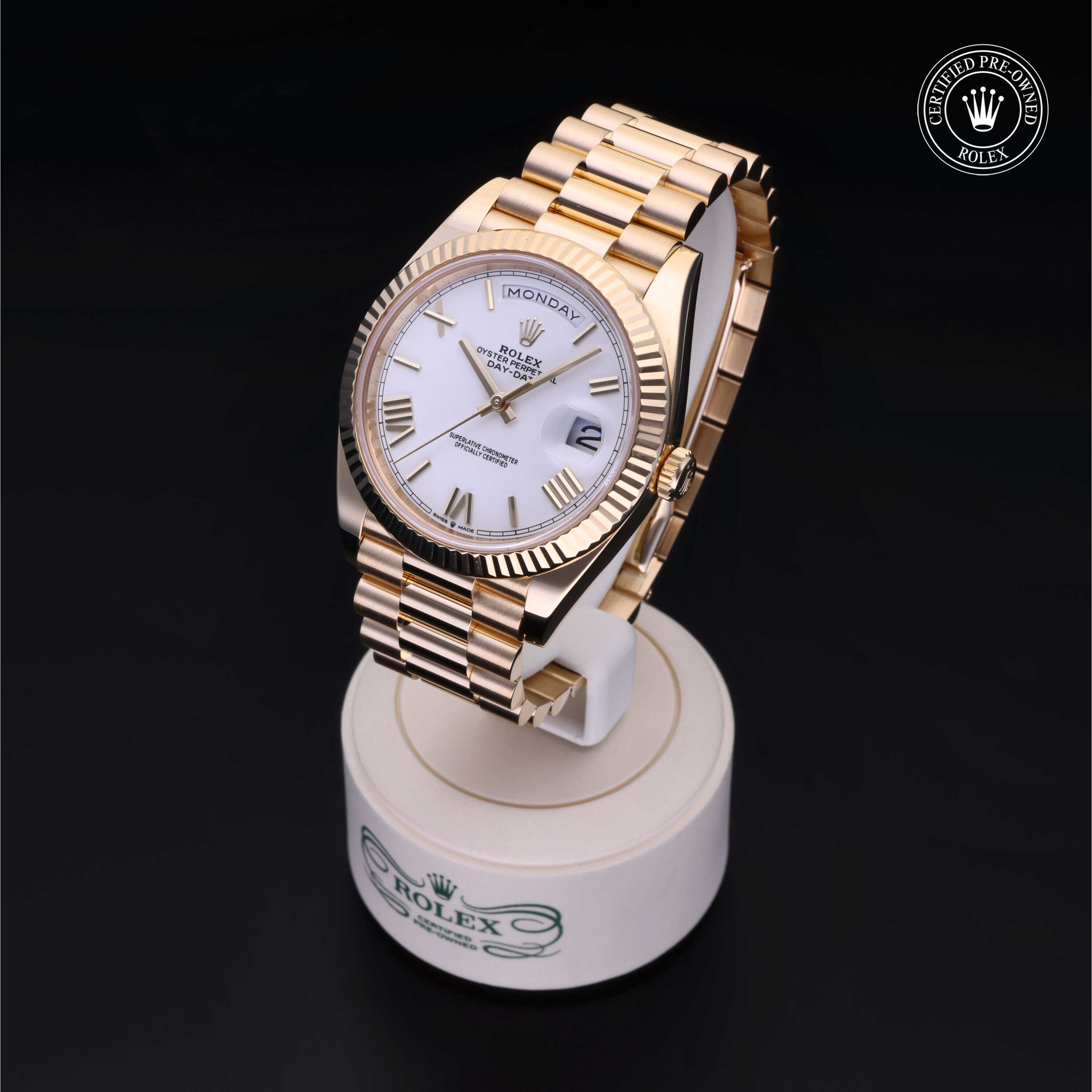 Rolex Day-Date in Gold 18 Carat Yellow M228238-0042 at Kirk Jewelers