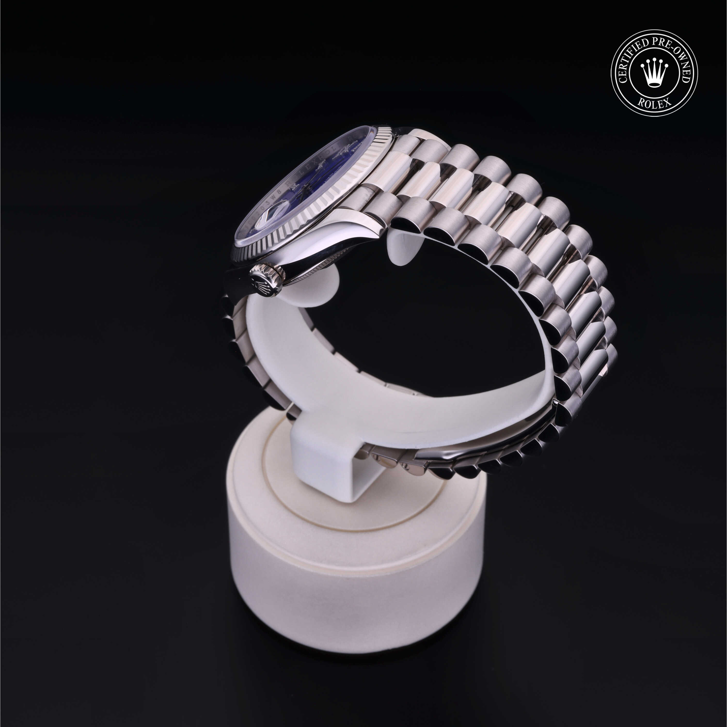 Rolex Day-Date in Gold 18 Carat White M128239-0017 at Kirk Jewelers