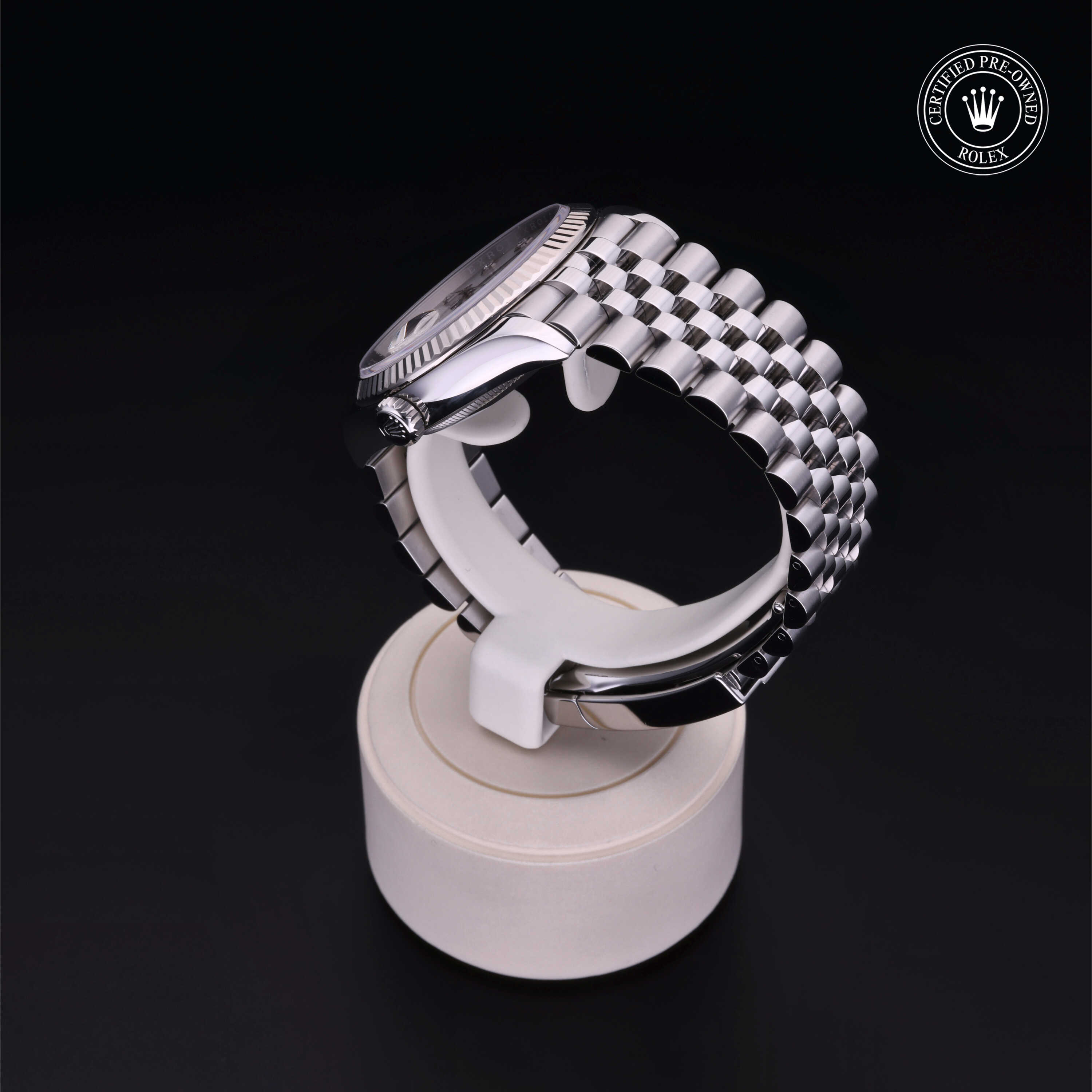 Rolex Datejust in Rolesor 18 Carat White M126234-0019 at Kirk Jewelers