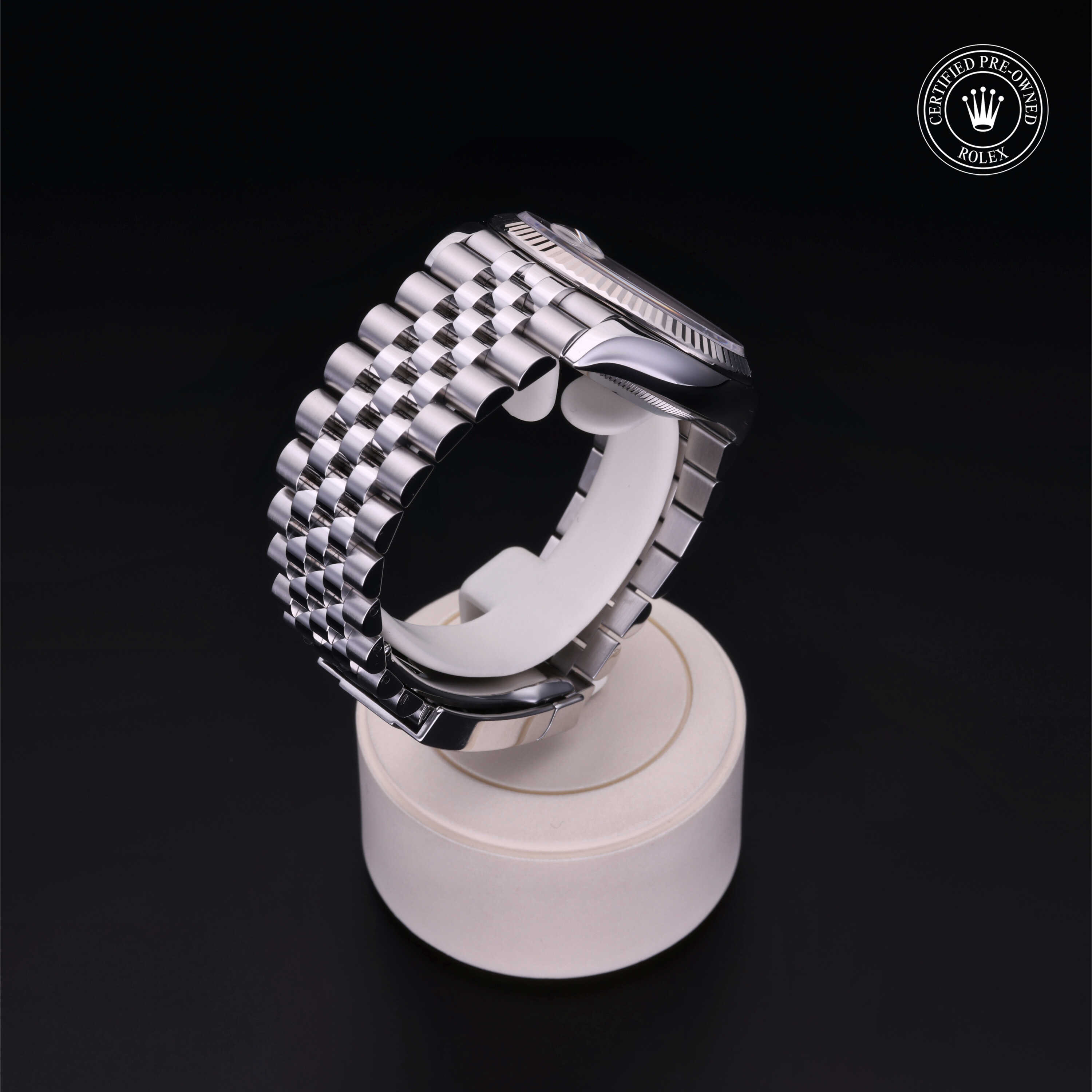 Rolex Datejust in Rolesor 18 Carat White M126234-0019 at Kirk Jewelers