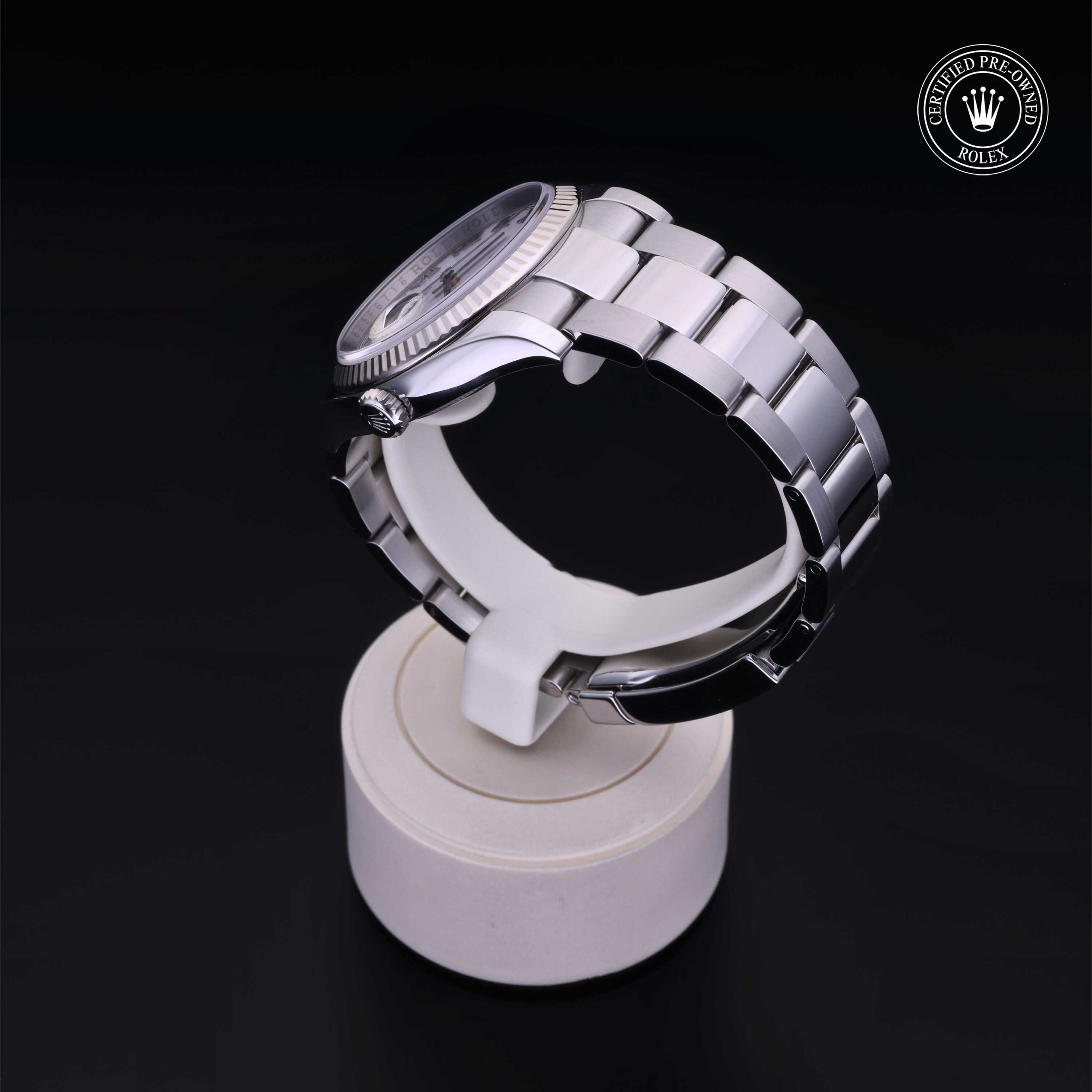 Rolex Datejust in Rolesor 18 Carat White M116234-0090 at Kirk Jewelers