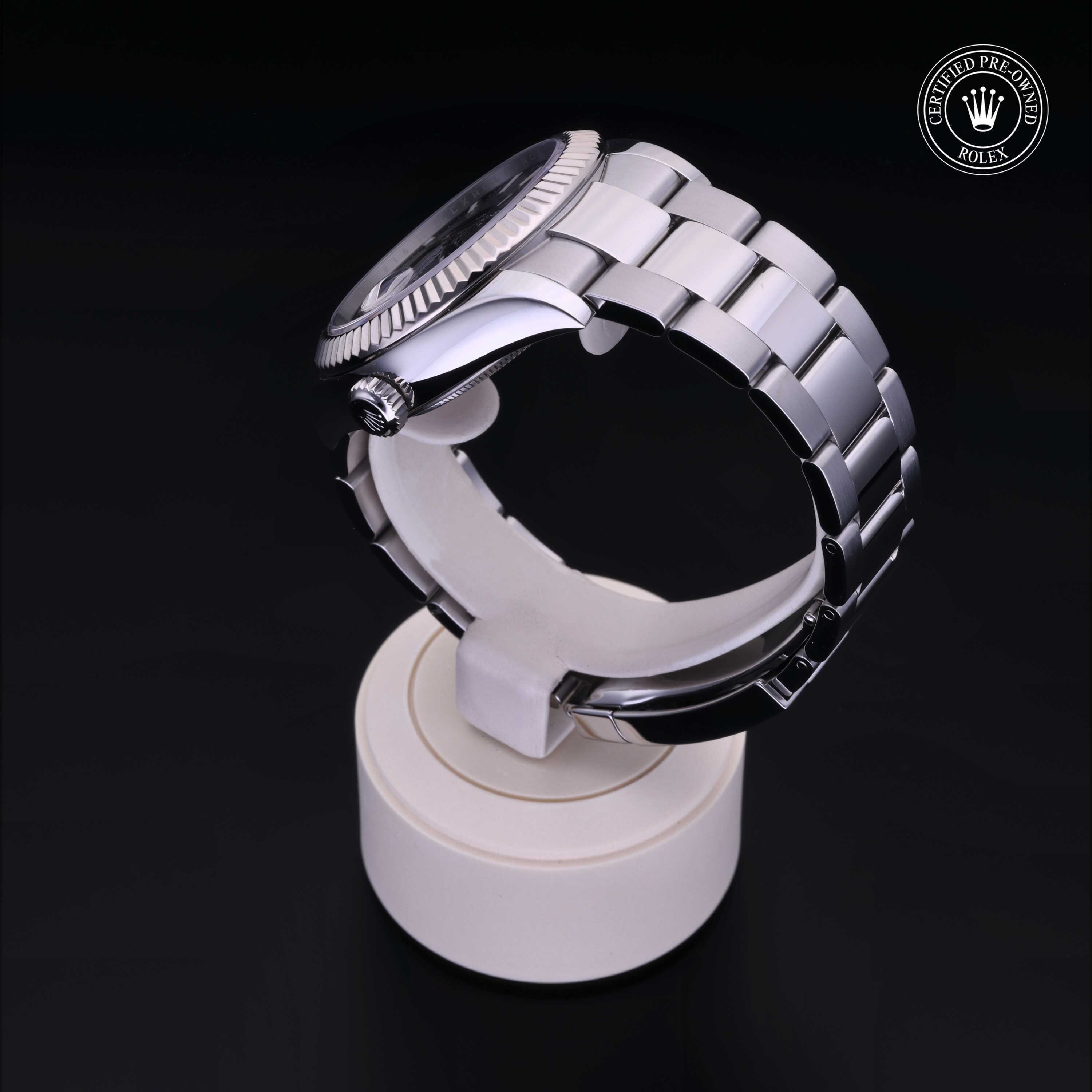 Rolex Sky-Dweller in Rolesor 18 Carat White M326934-0005 at Kirk Jewelers