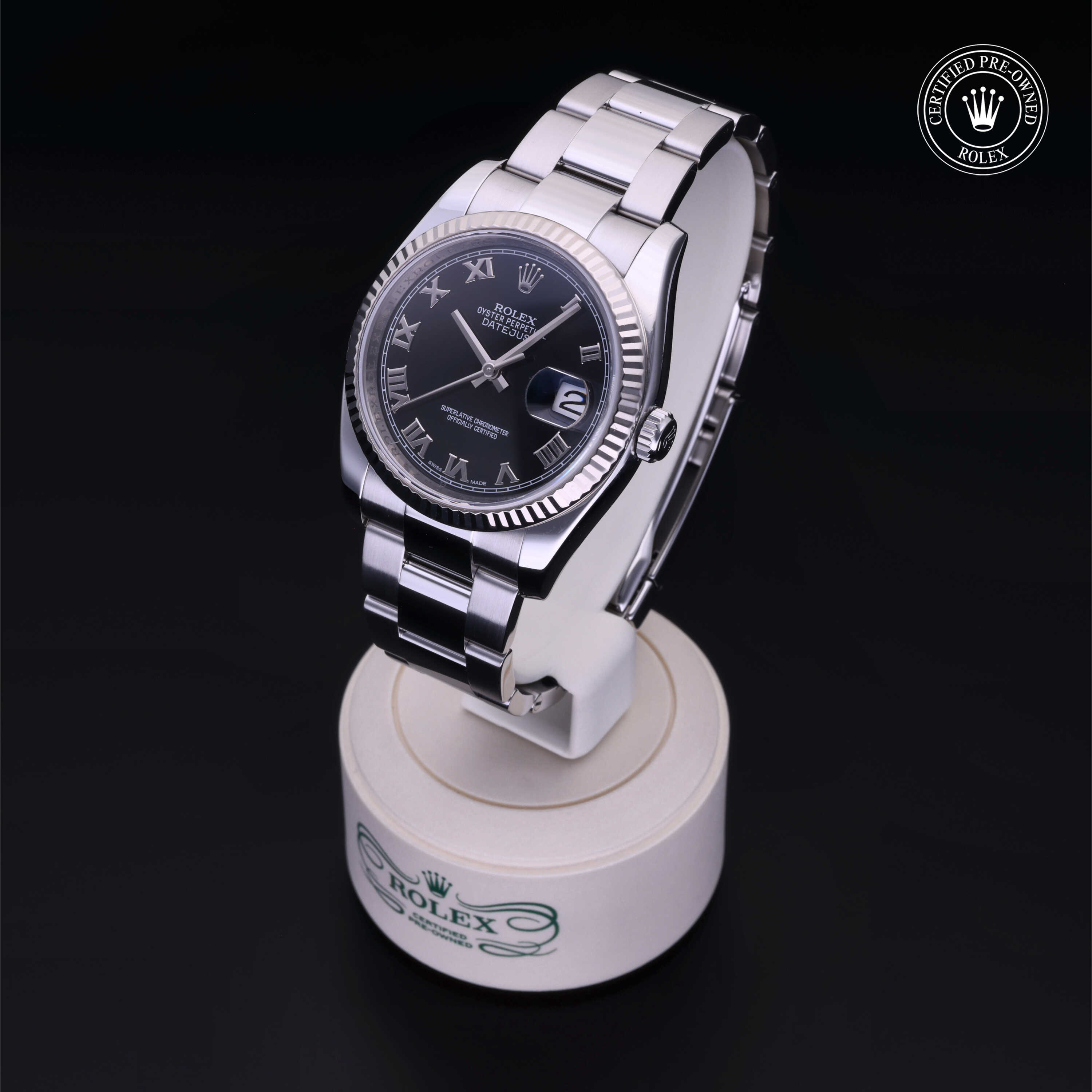 Rolex Datejust in Rolesor 18 Carat White M116234-0146 at Kirk Jewelers