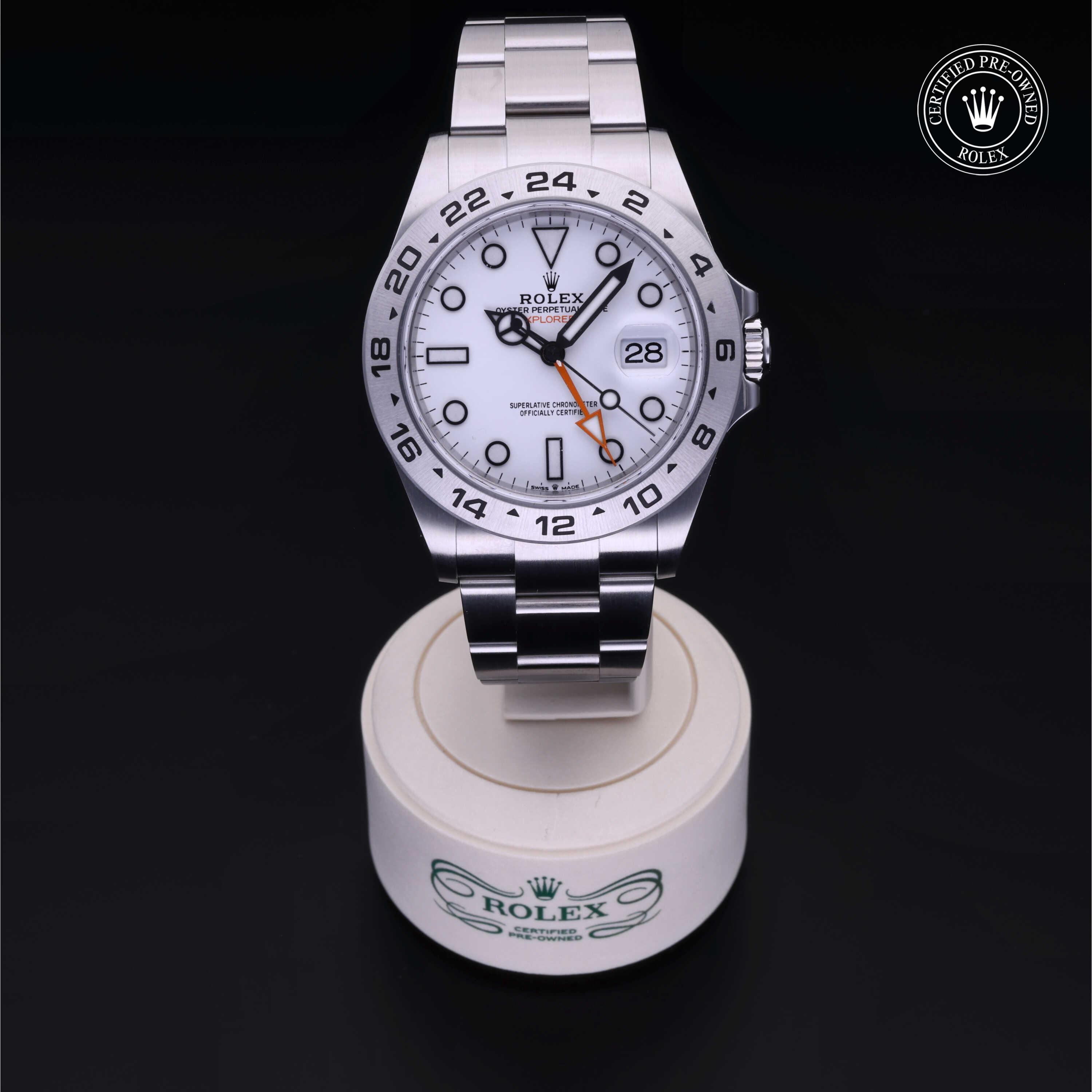 Rolex Explorer II in Steel M226570-0001 at Kirk Jewelers