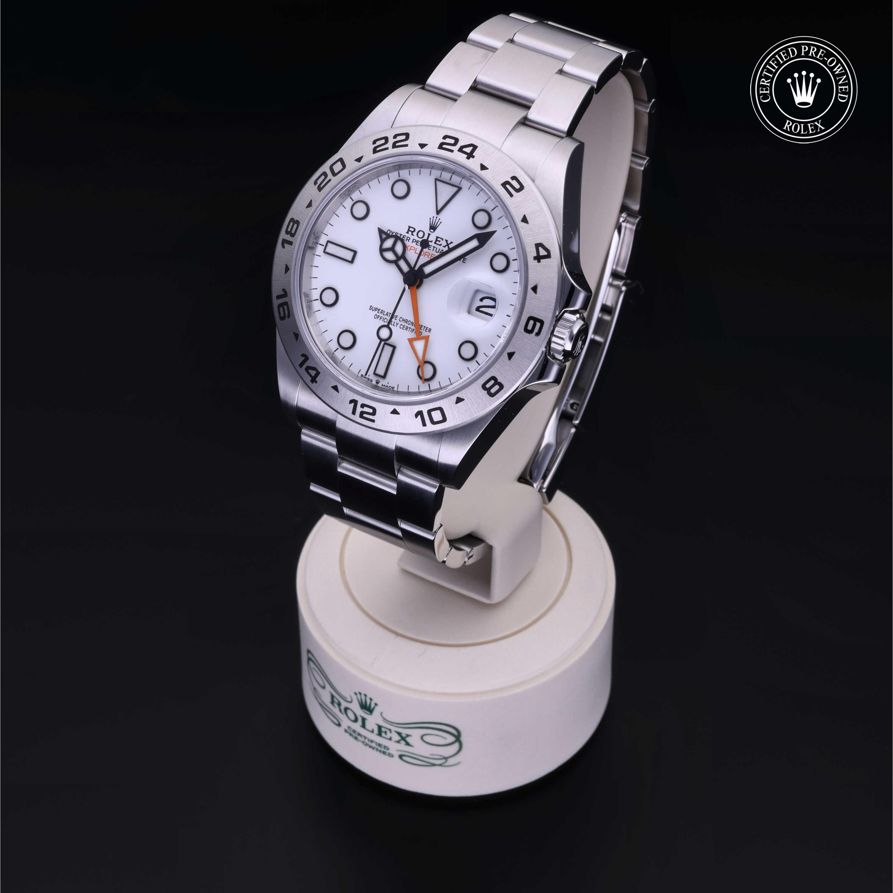 Rolex Explorer II in Steel M226570-0001 at Kirk Jewelers