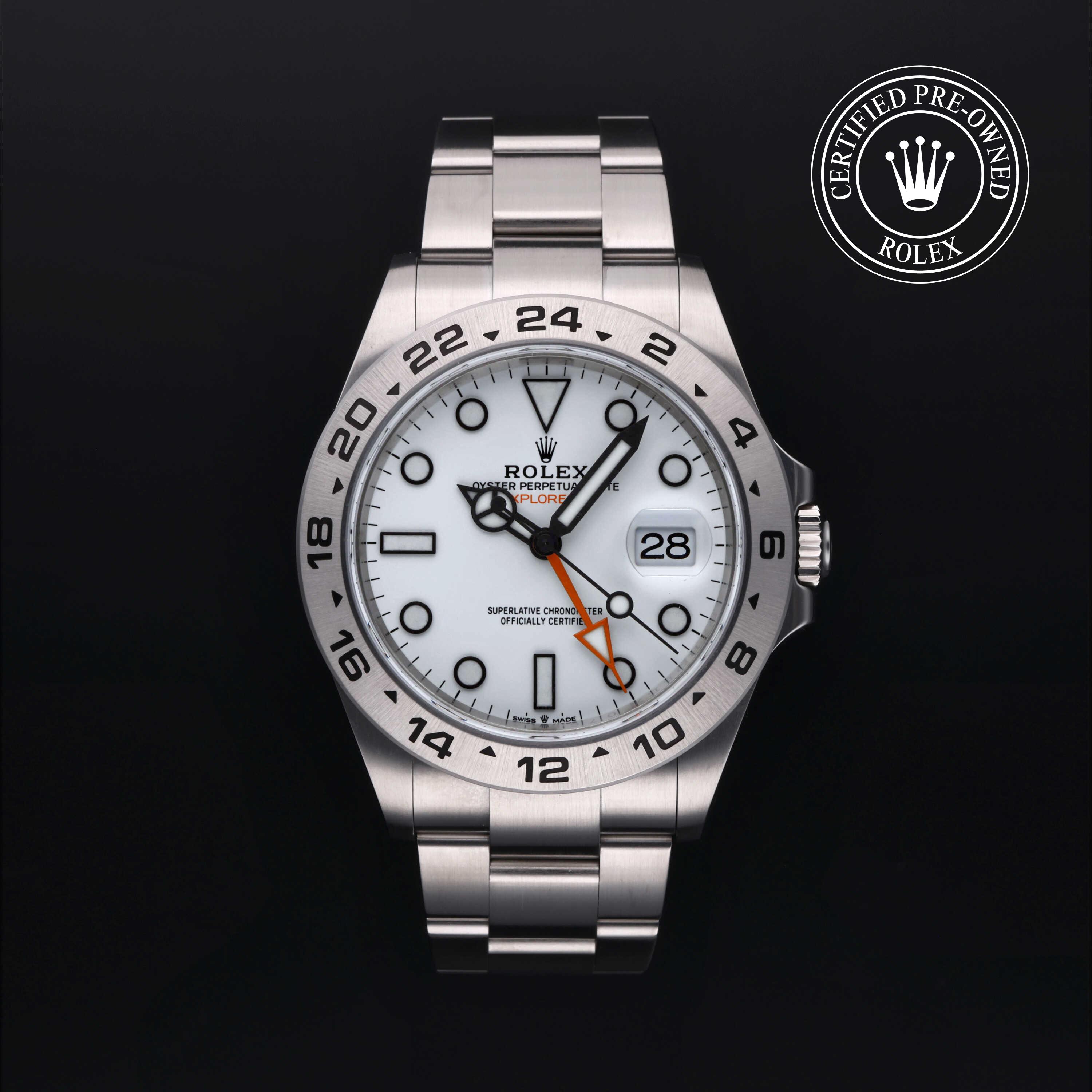 Rolex Explorer II in Steel M226570-0001 at Kirk Jewelers