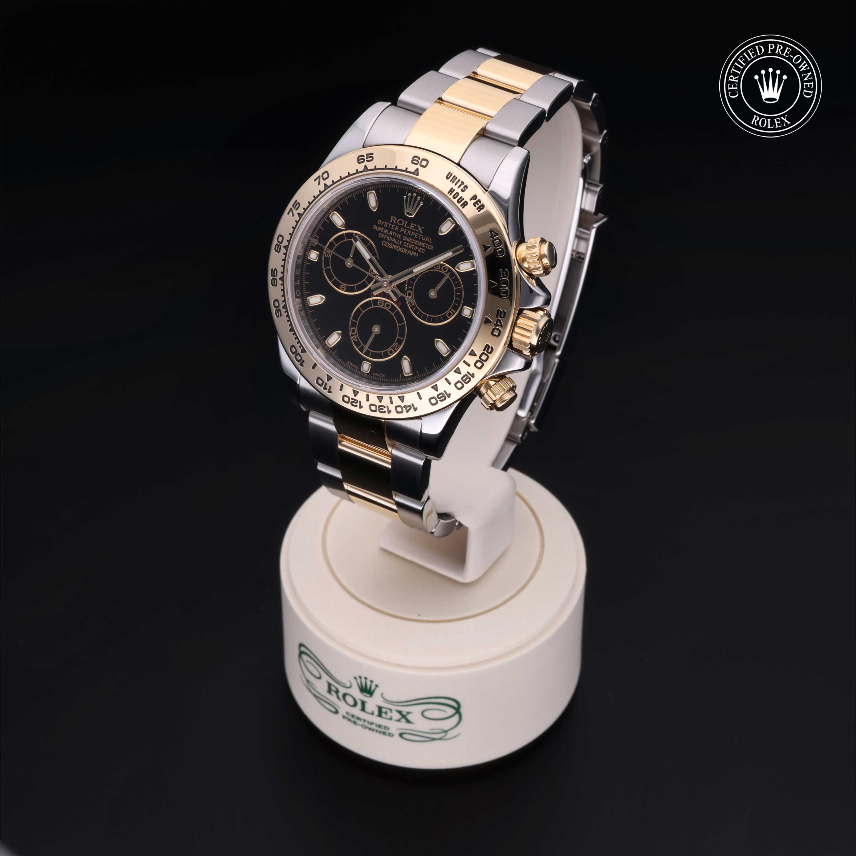 Rolex Cosmograph Daytona in Rolesor 18 Carat Yellow M116503-0004 at Kirk Jewelers