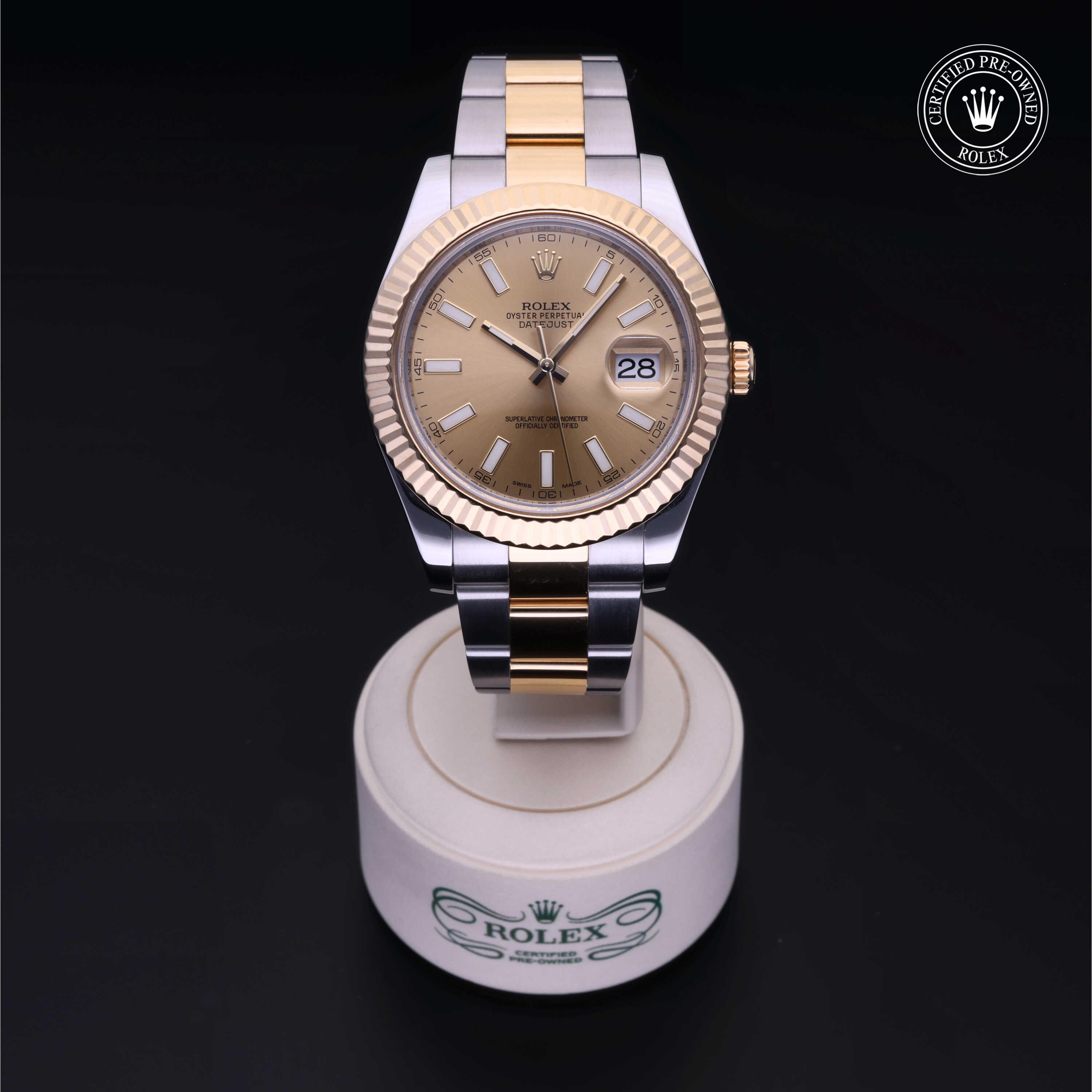 Rolex Datejust II in Rolesor 18 Carat Yellow M116333-0006 at Kirk Jewelers