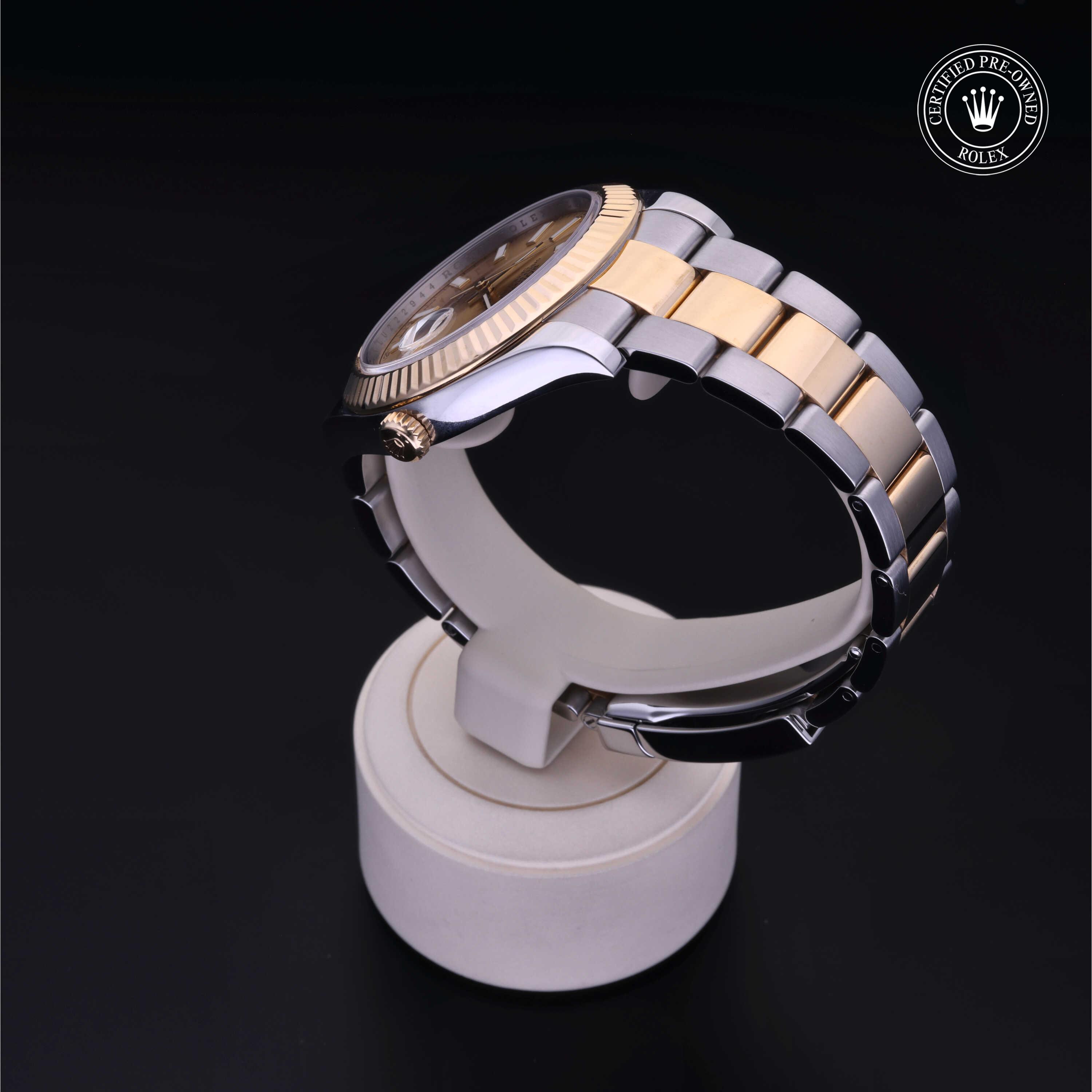 Rolex Datejust II in Rolesor 18 Carat Yellow M116333-0006 at Kirk Jewelers