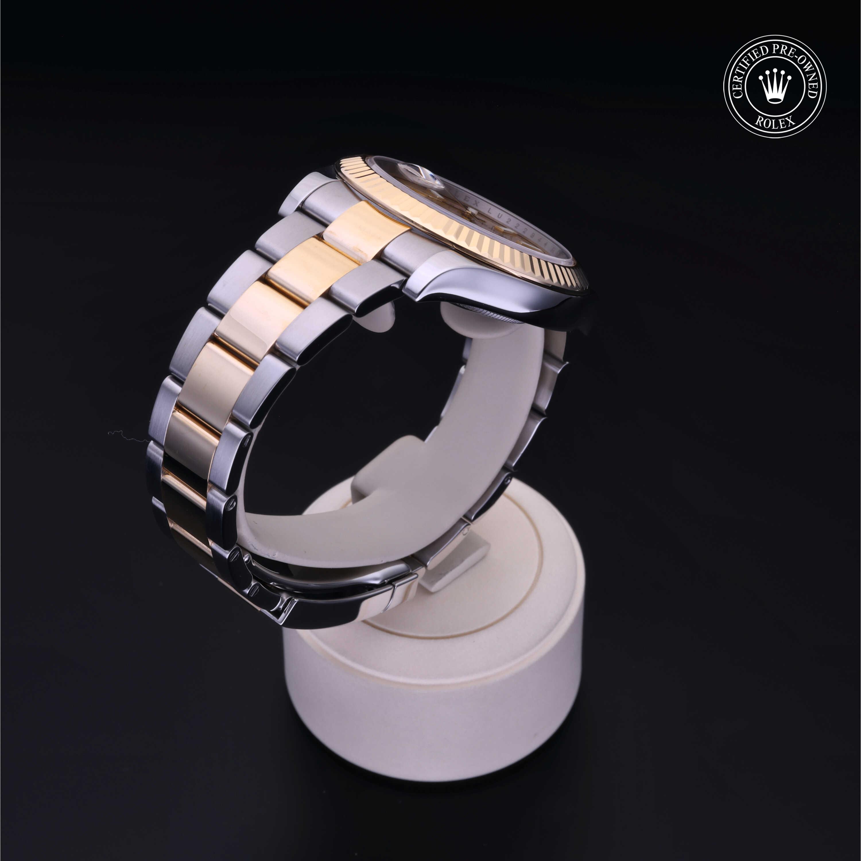 Rolex Datejust II in Rolesor 18 Carat Yellow M116333-0006 at Kirk Jewelers