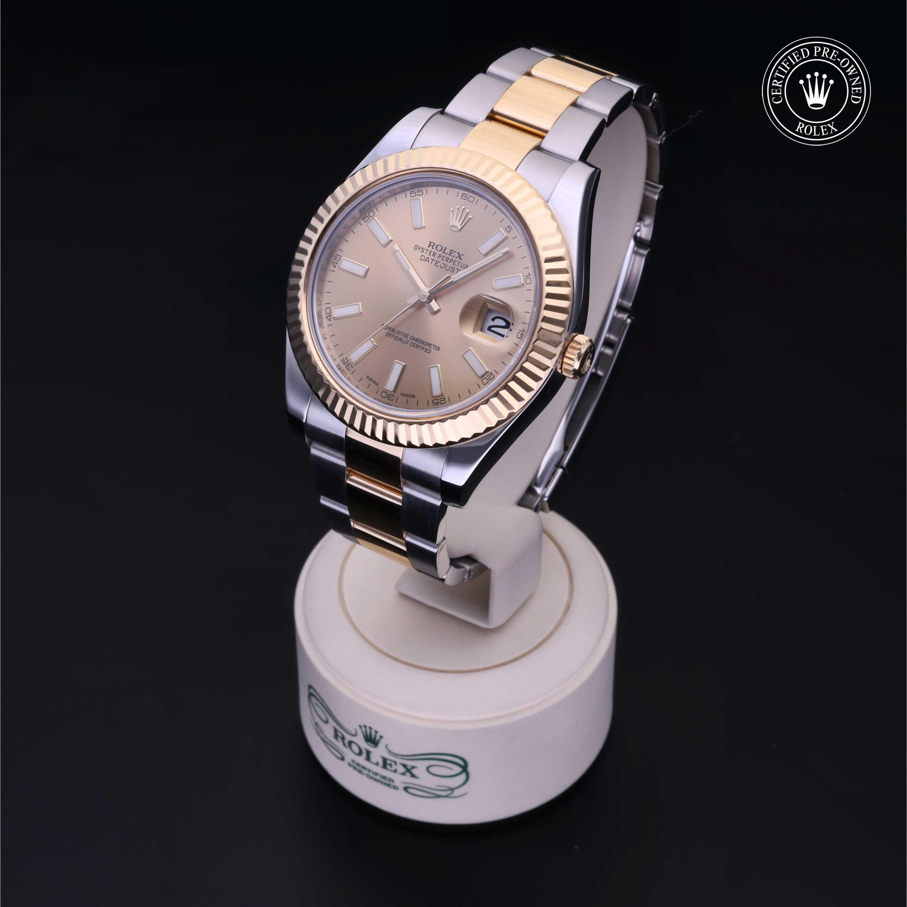 Rolex Datejust II in Rolesor 18 Carat Yellow M116333-0006 at Kirk Jewelers