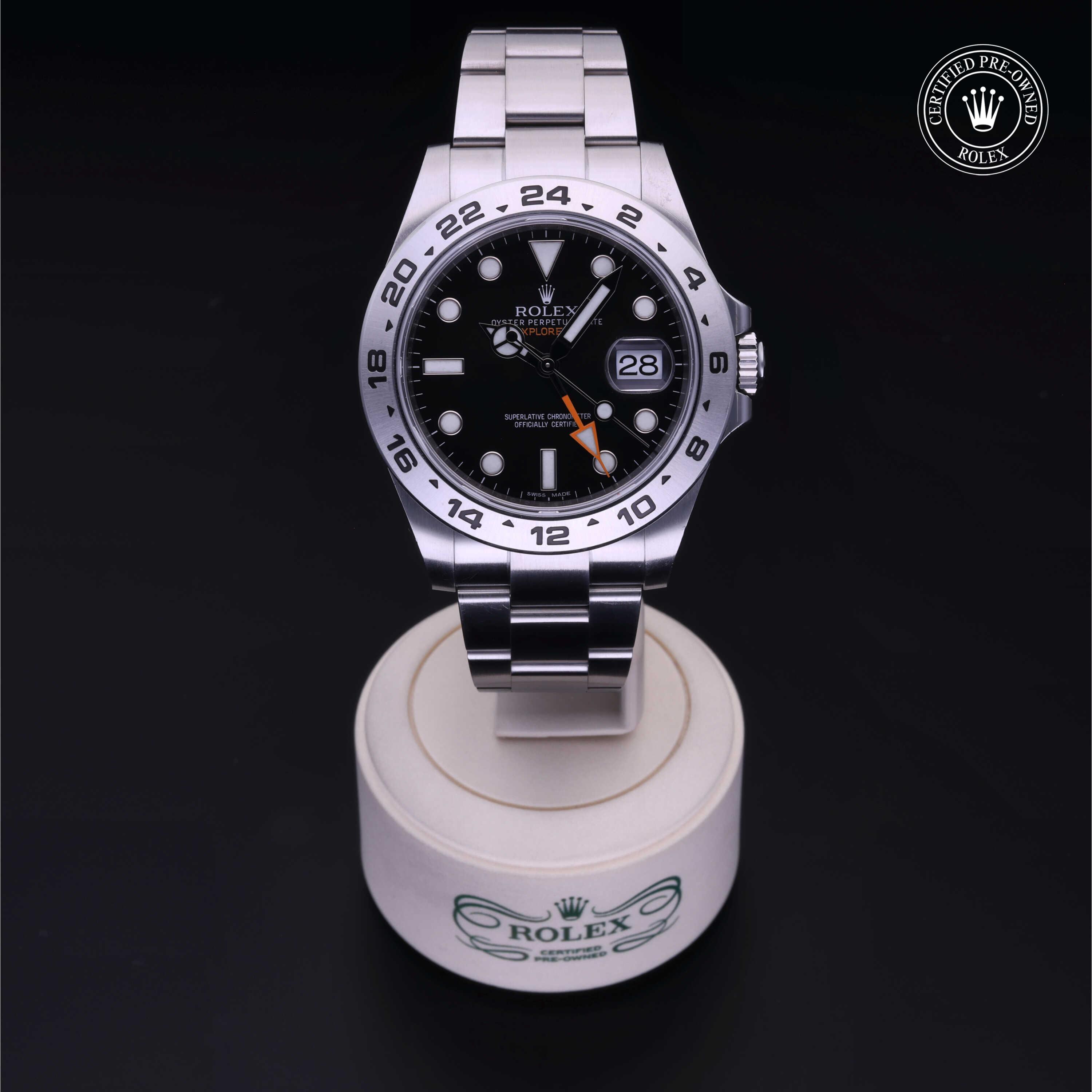 Rolex Explorer II in Steel M216570-0002 at Kirk Jewelers