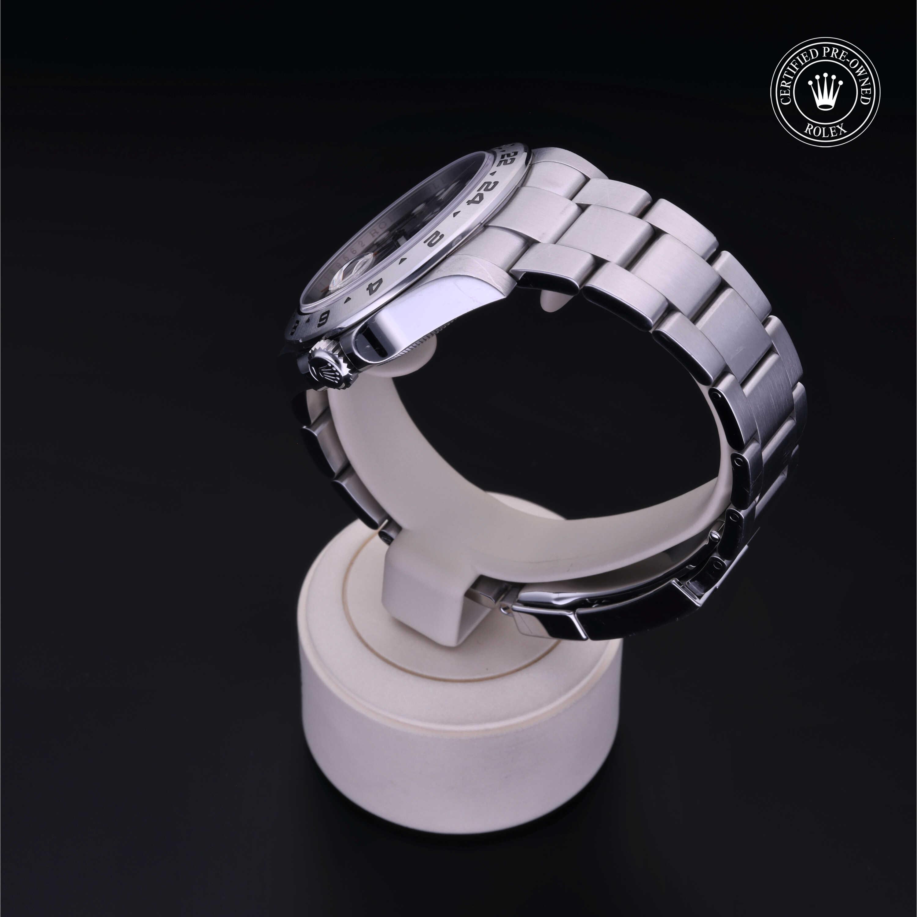 Rolex Explorer II in Steel M216570-0002 at Kirk Jewelers