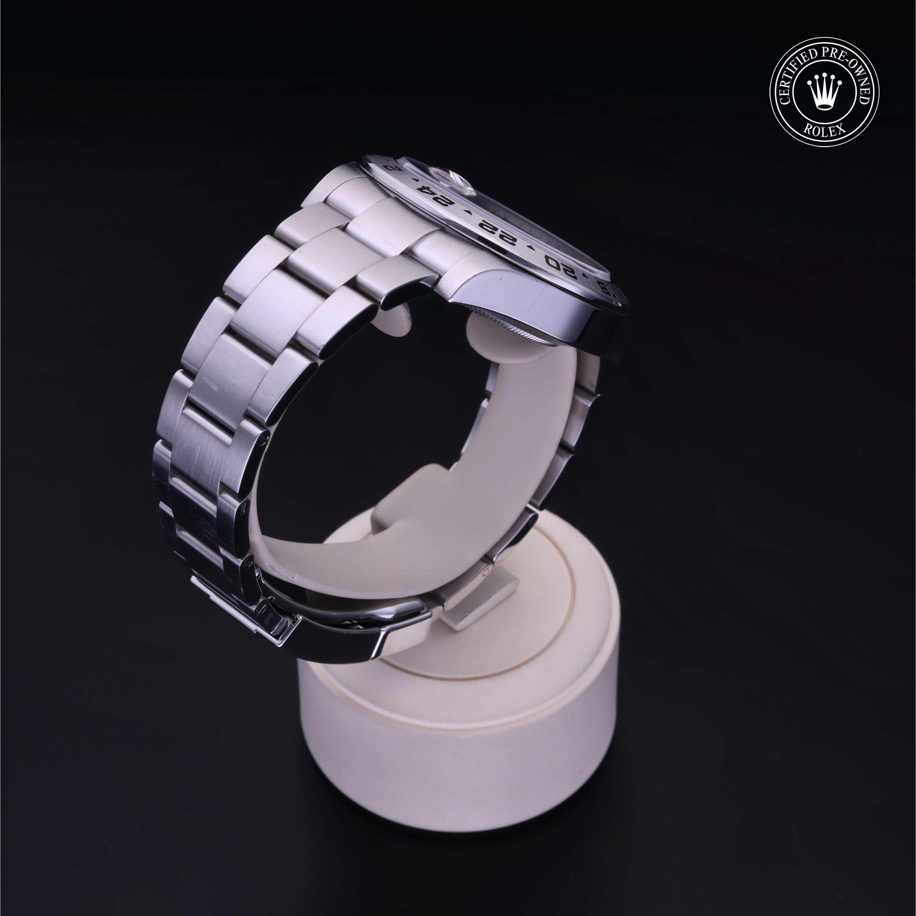 Rolex Explorer II in Steel M216570-0002 at Kirk Jewelers