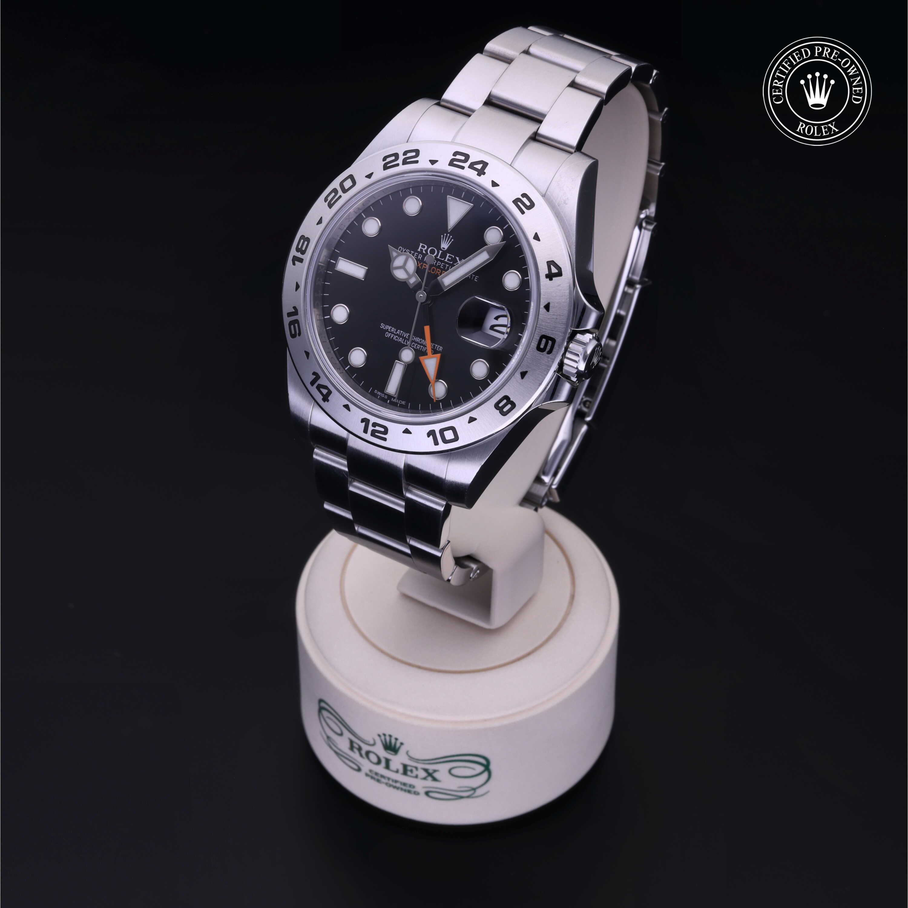 Rolex Explorer II in Steel M216570-0002 at Kirk Jewelers
