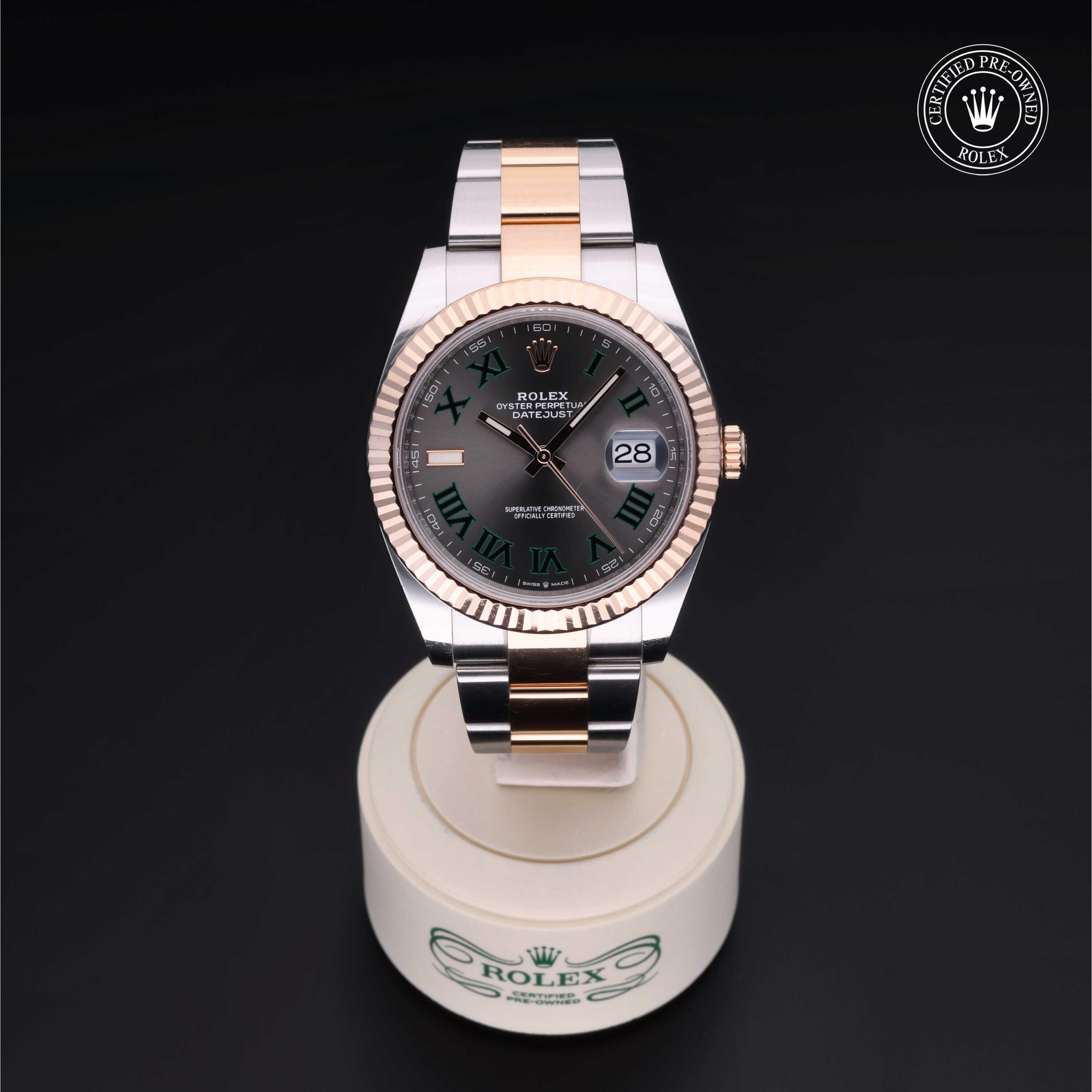 Rolex Datejust in Rolesor 18 Carat Red M126331-0015 at Kirk Jewelers