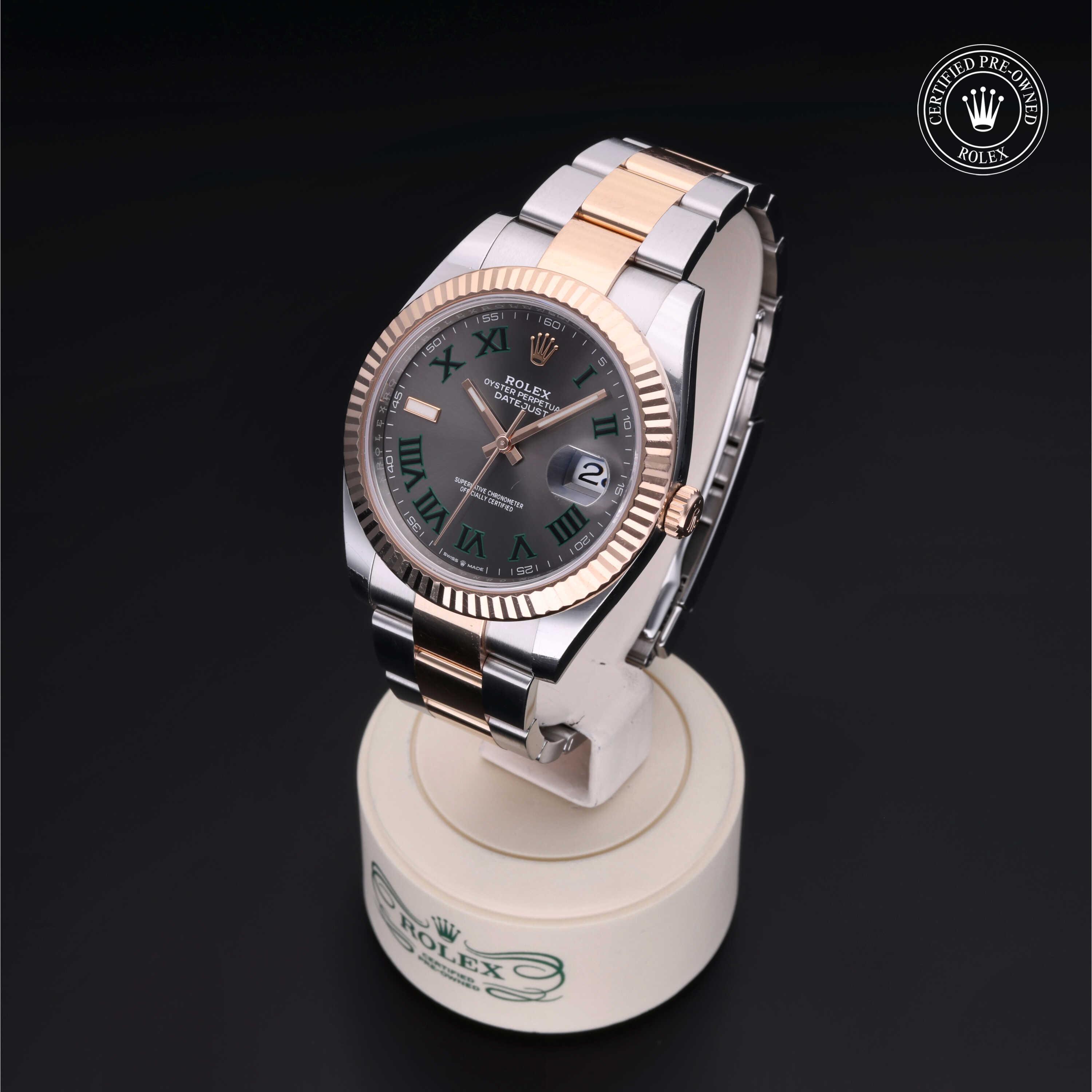 Rolex Datejust in Rolesor 18 Carat Red M126331-0015 at Kirk Jewelers
