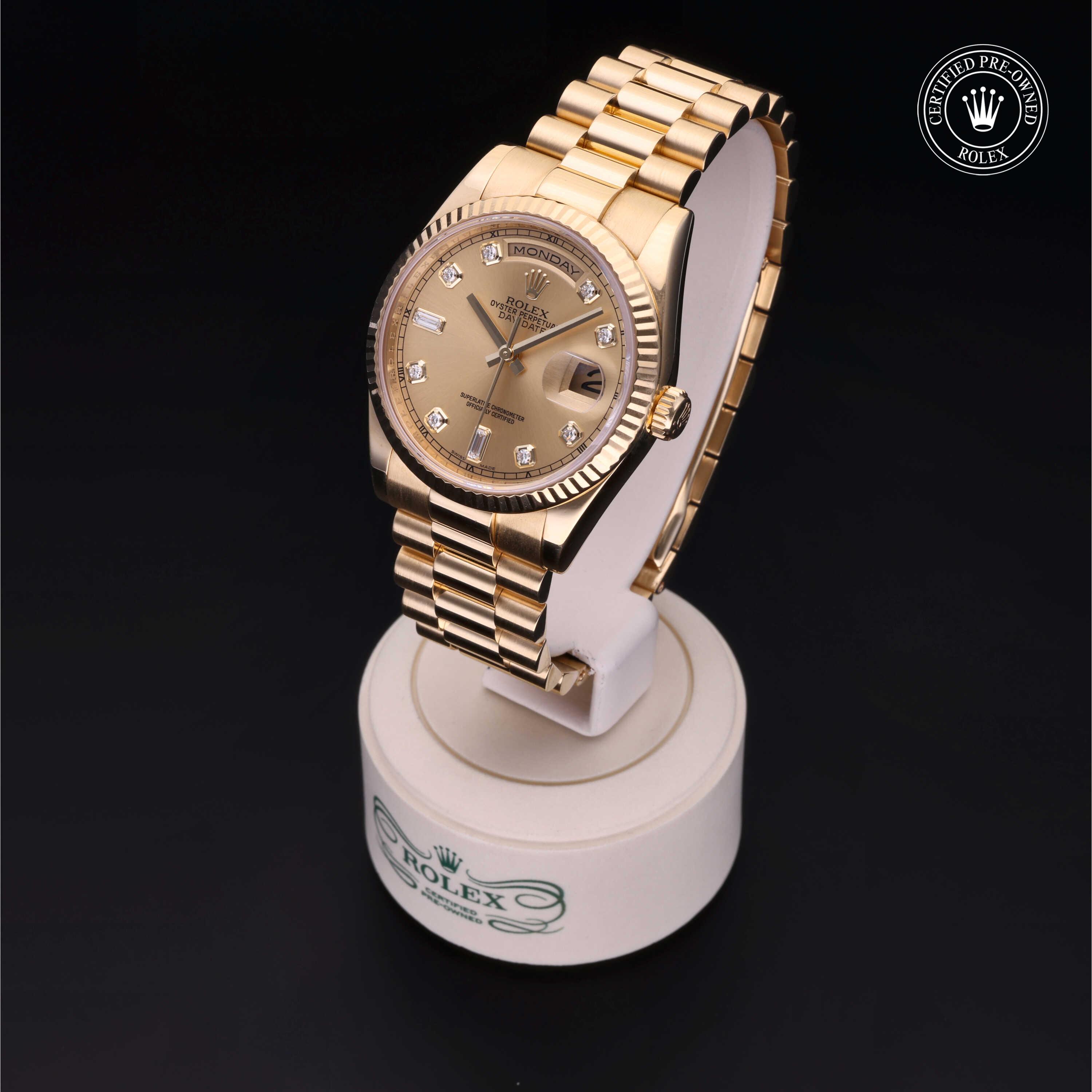 Rolex Day-Date in Gold 18 Carat Yellow M118238-0116 at Kirk Jewelers
