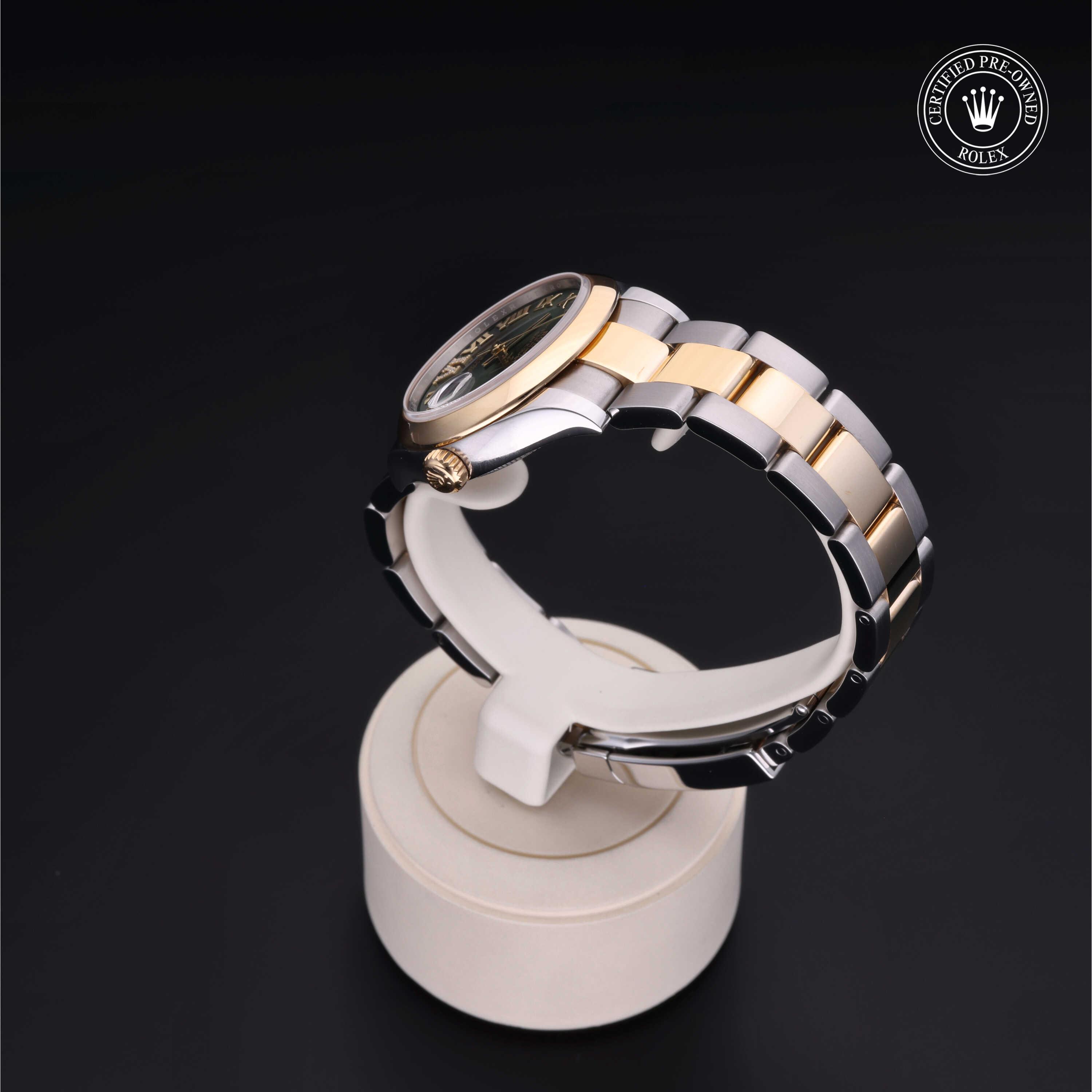 Rolex Datejust in Rolesor 18 Carat Yellow M278243-0015 at Kirk Jewelers