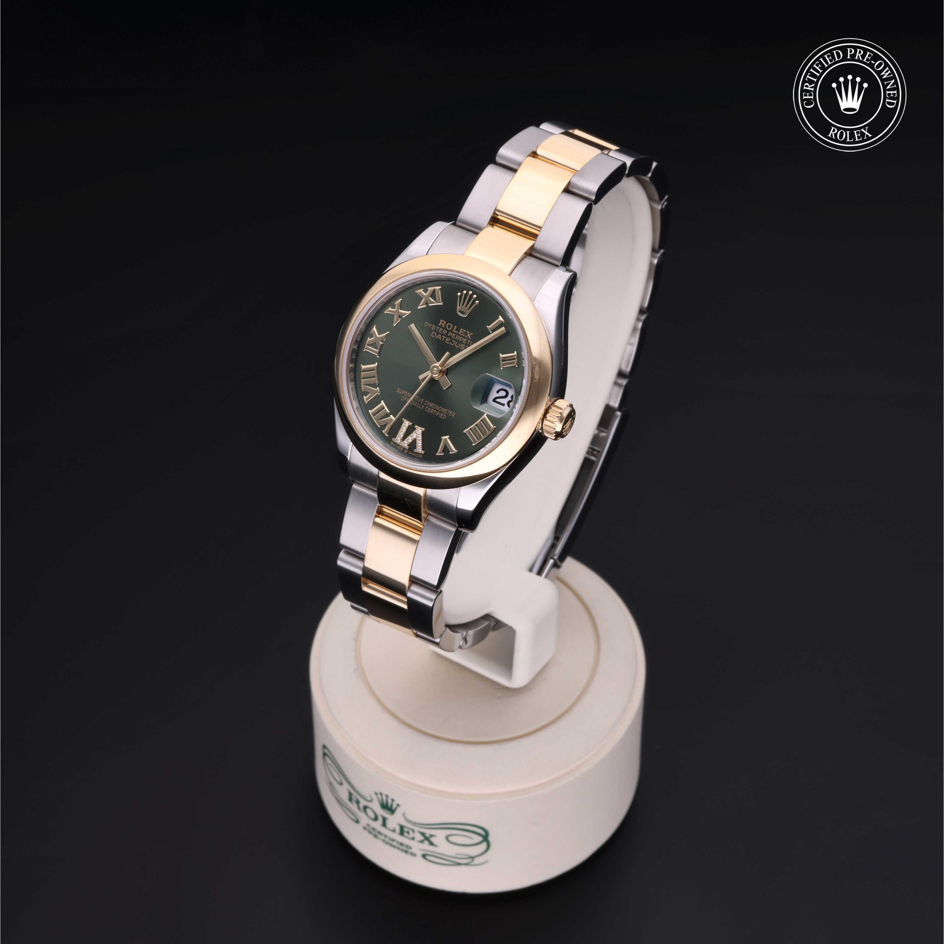Rolex Datejust in Rolesor 18 Carat Yellow M278243-0015 at Kirk Jewelers