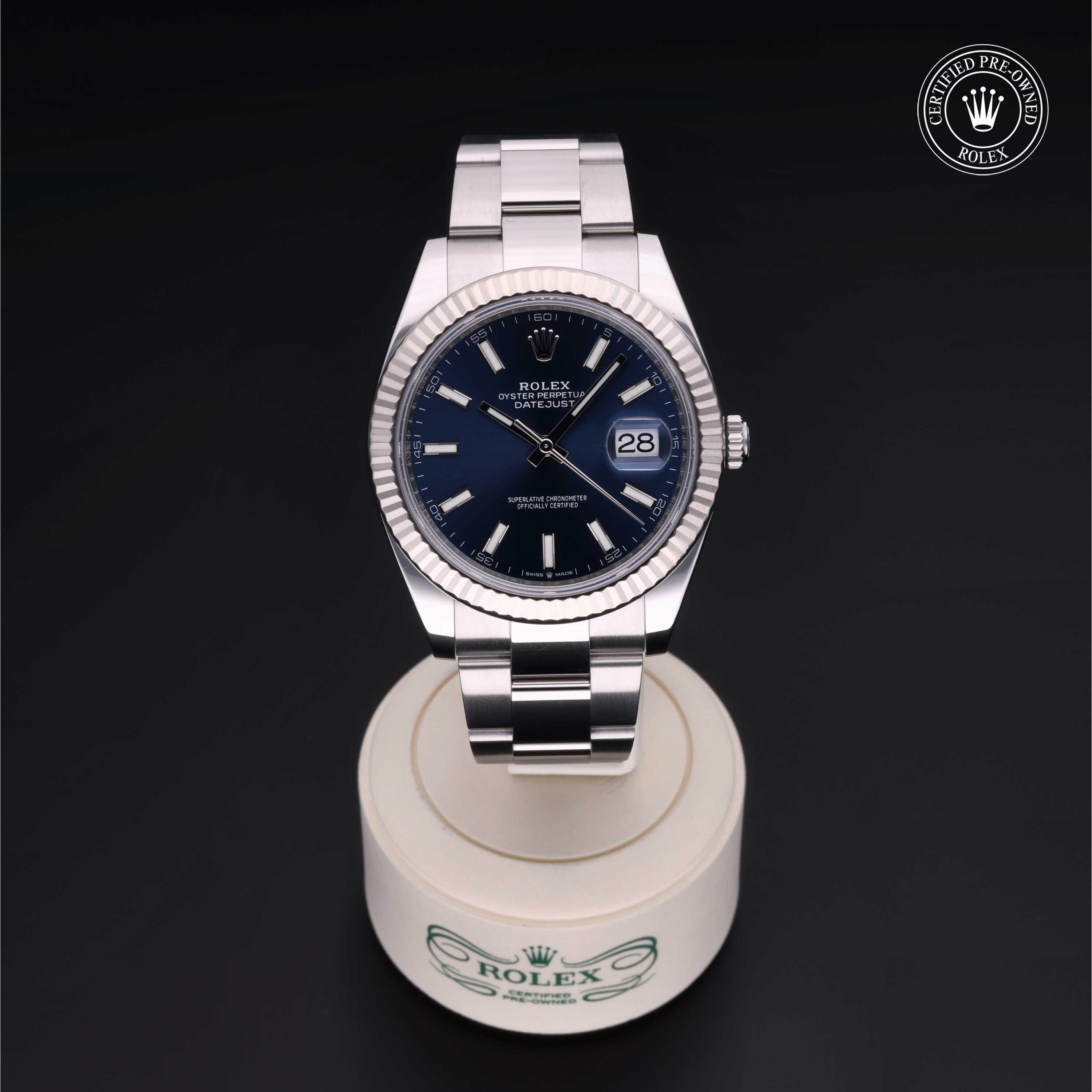 Rolex Datejust in Rolesor 18 Carat White M126334-0001 at Kirk Jewelers