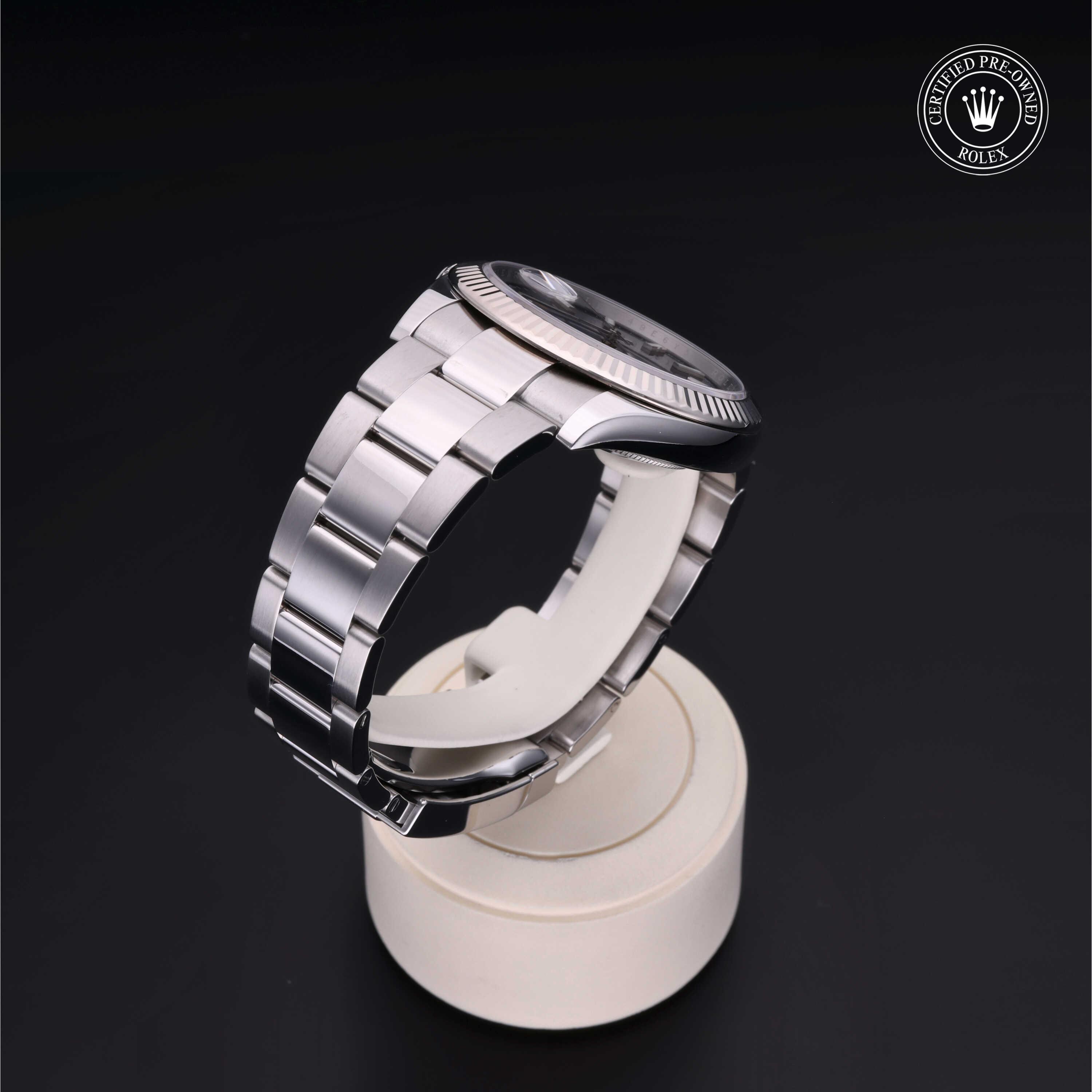 Rolex Datejust in Rolesor 18 Carat White M126334-0001 at Kirk Jewelers