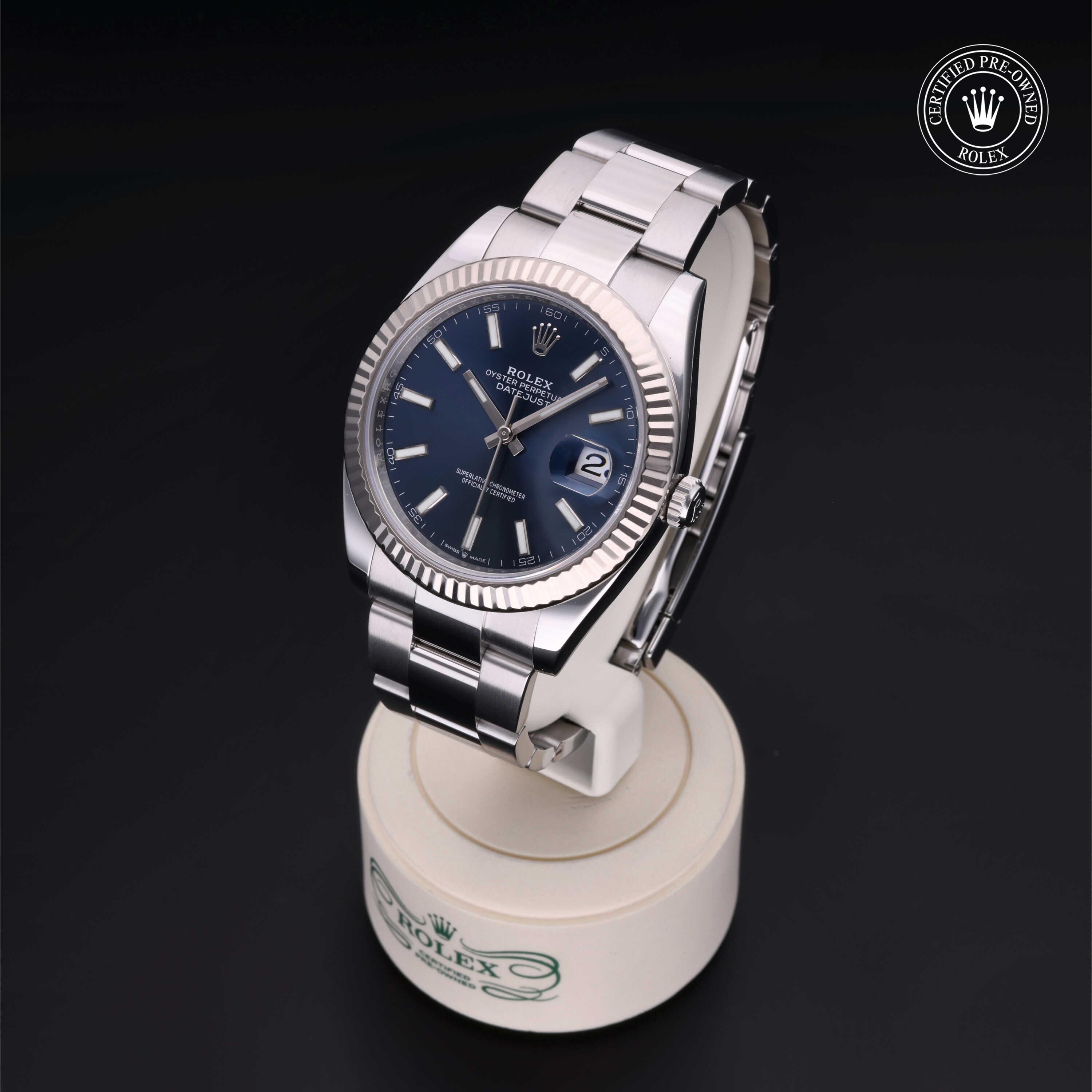 Rolex Datejust in Rolesor 18 Carat White M126334-0001 at Kirk Jewelers