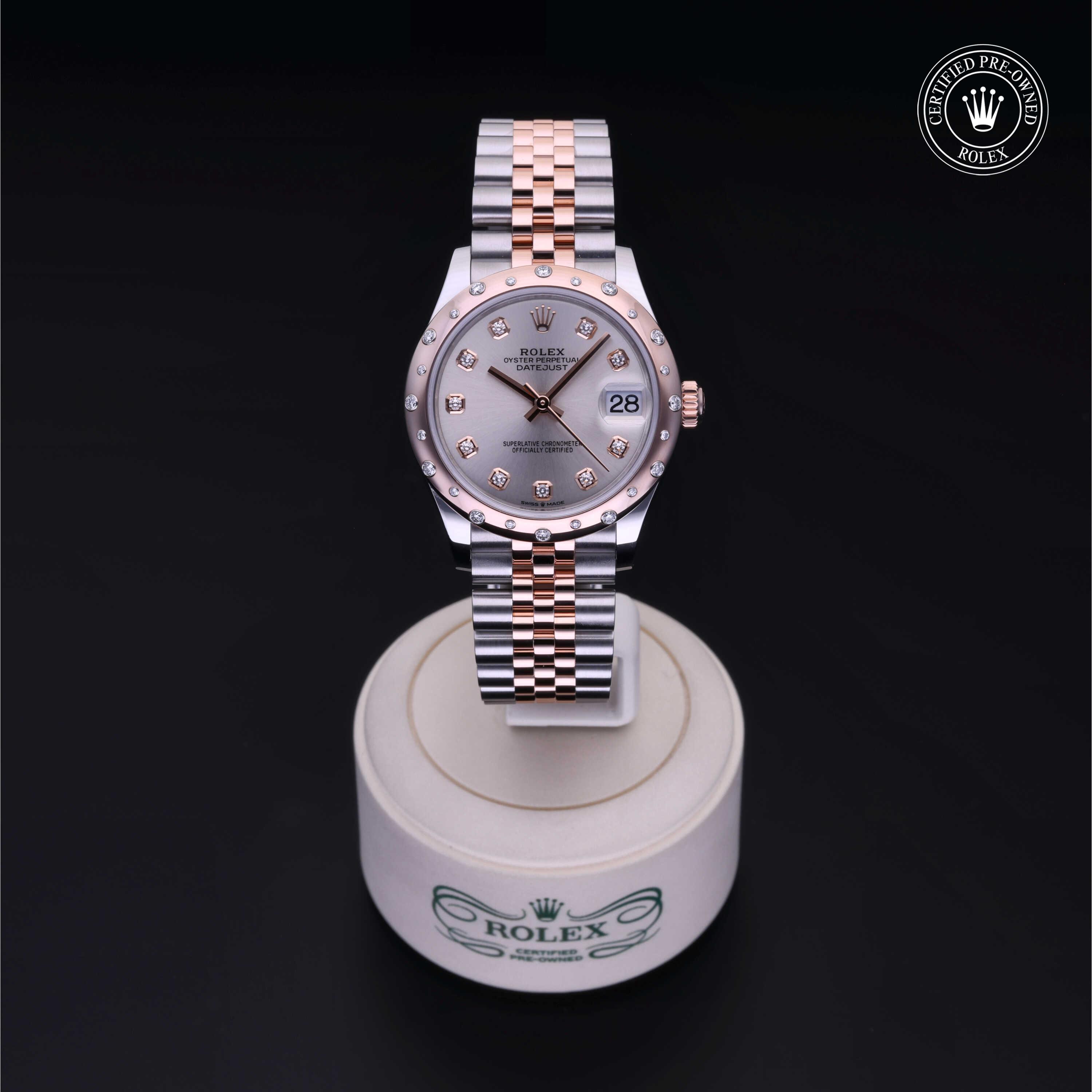 Rolex Datejust in Rolesor 18 Carat Red M278341RBR-0016 at Kirk Jewelers