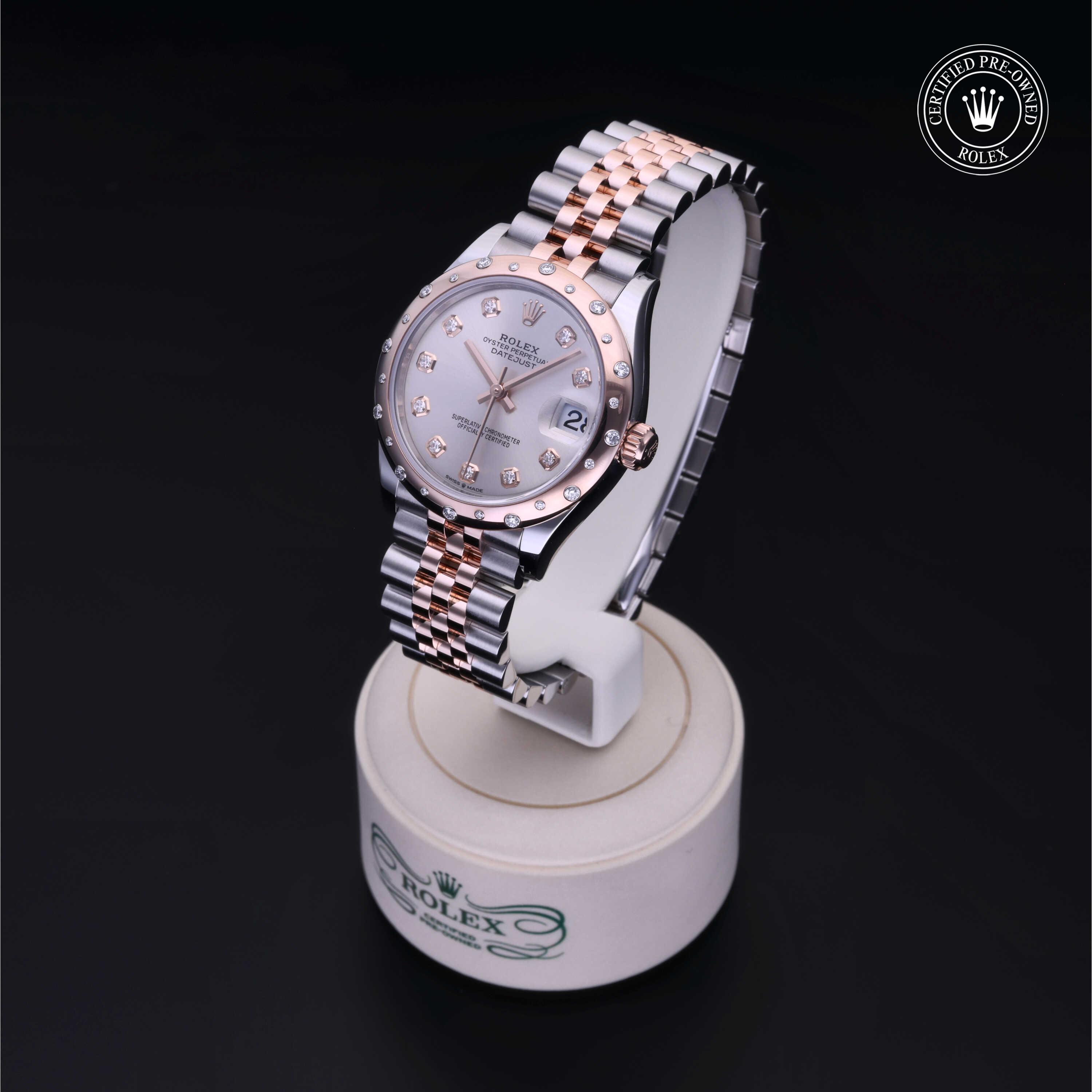 Rolex Datejust in Rolesor 18 Carat Red M278341RBR-0016 at Kirk Jewelers