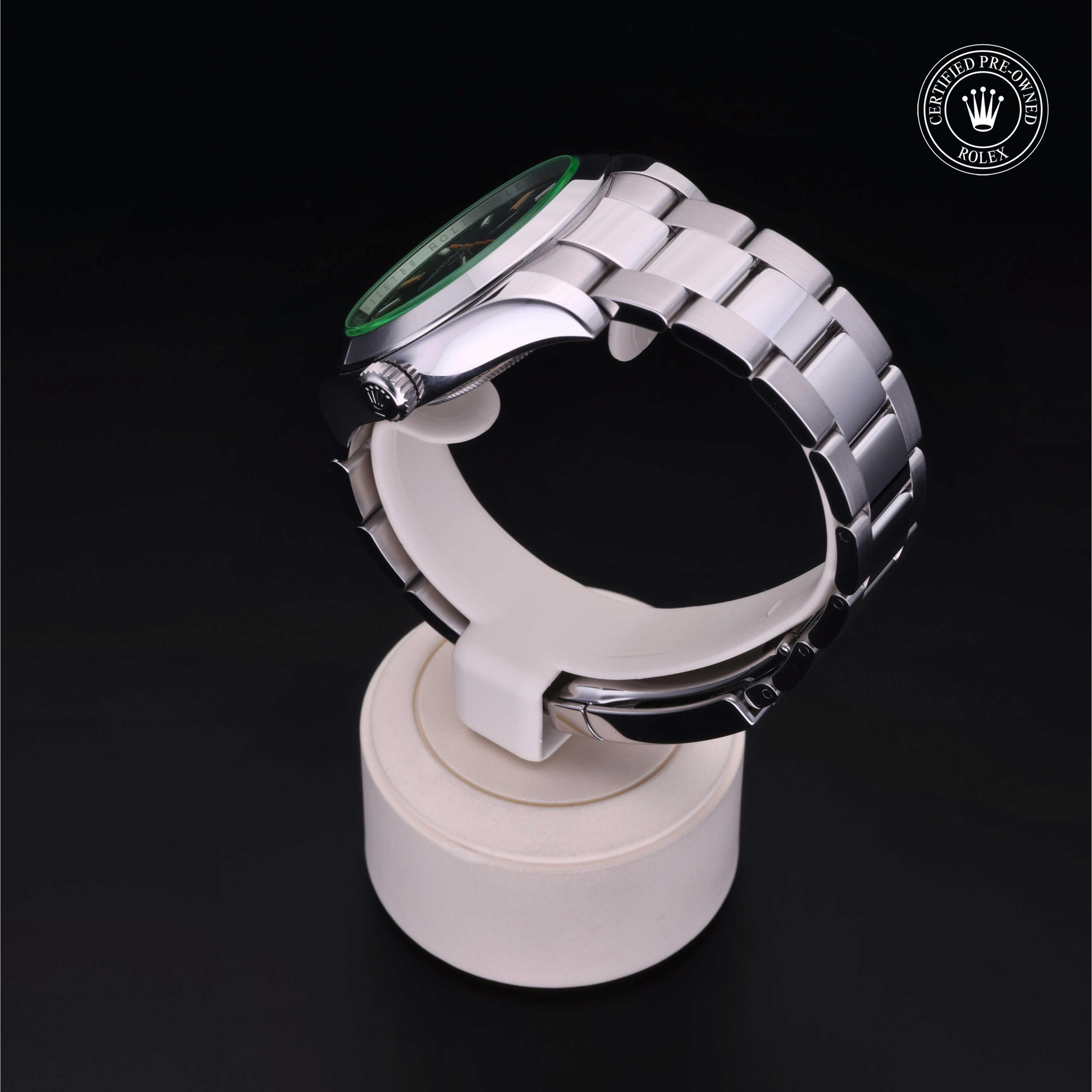 Rolex Milgauss in Steel M116400GV-0001 at Kirk Jewelers