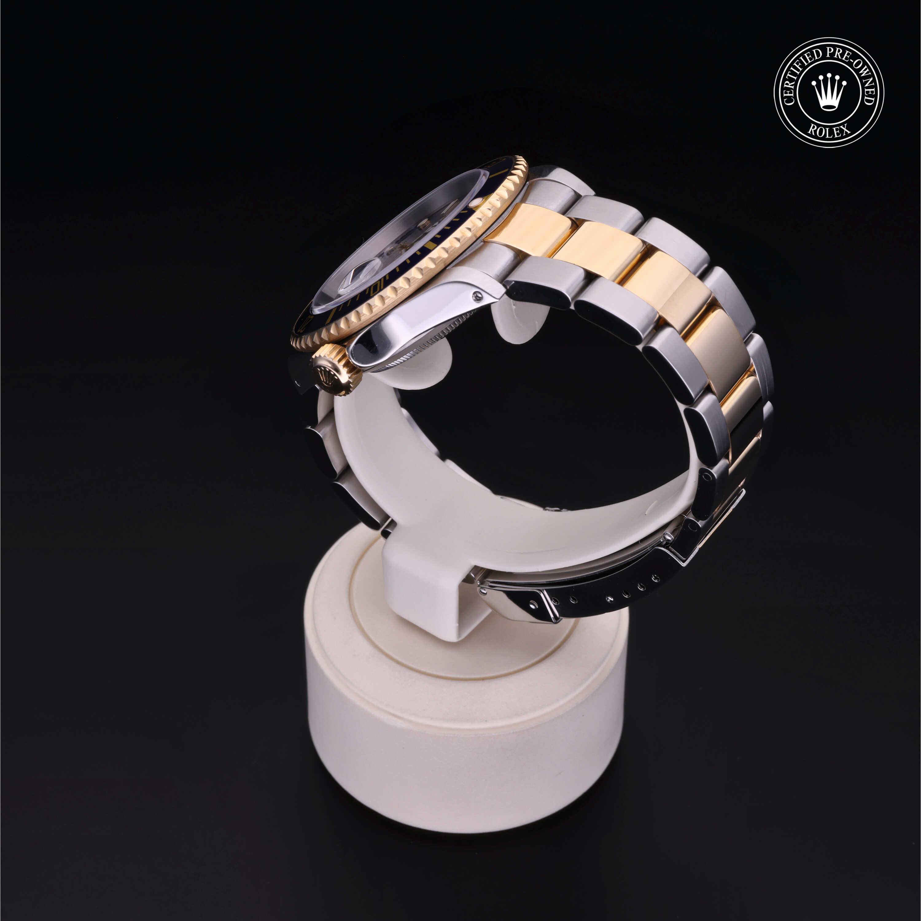 Rolex Submariner in Rolesor 18 Carat Yellow M16613-0015 at Kirk Jewelers