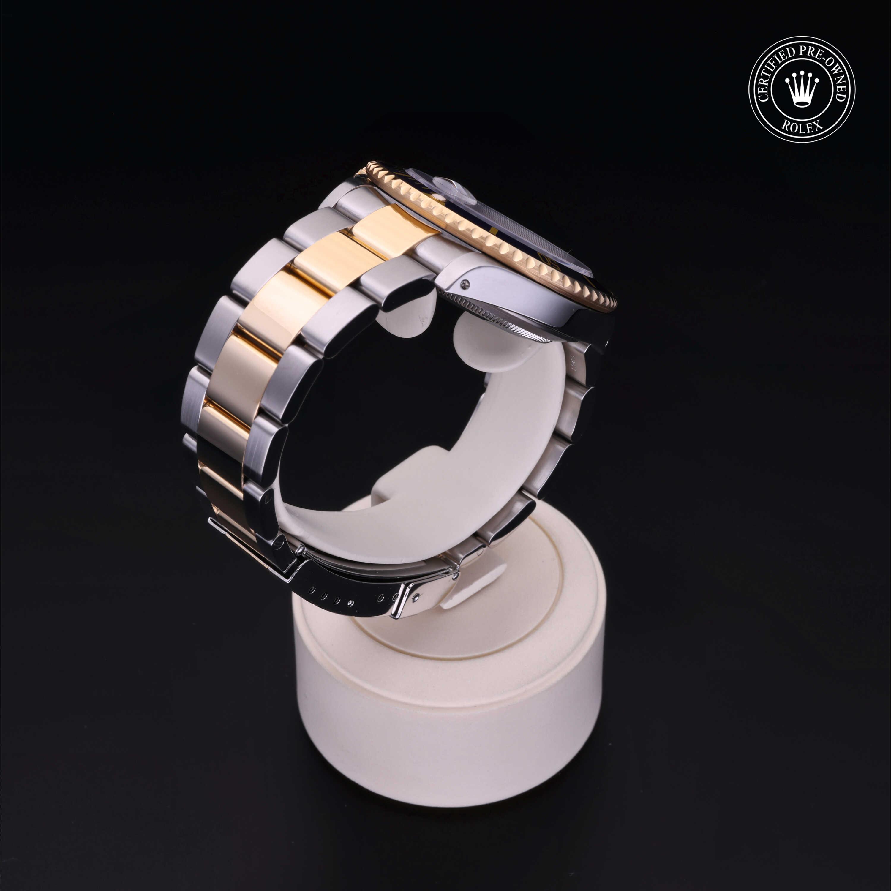 Rolex Submariner in Rolesor 18 Carat Yellow M16613-0015 at Kirk Jewelers