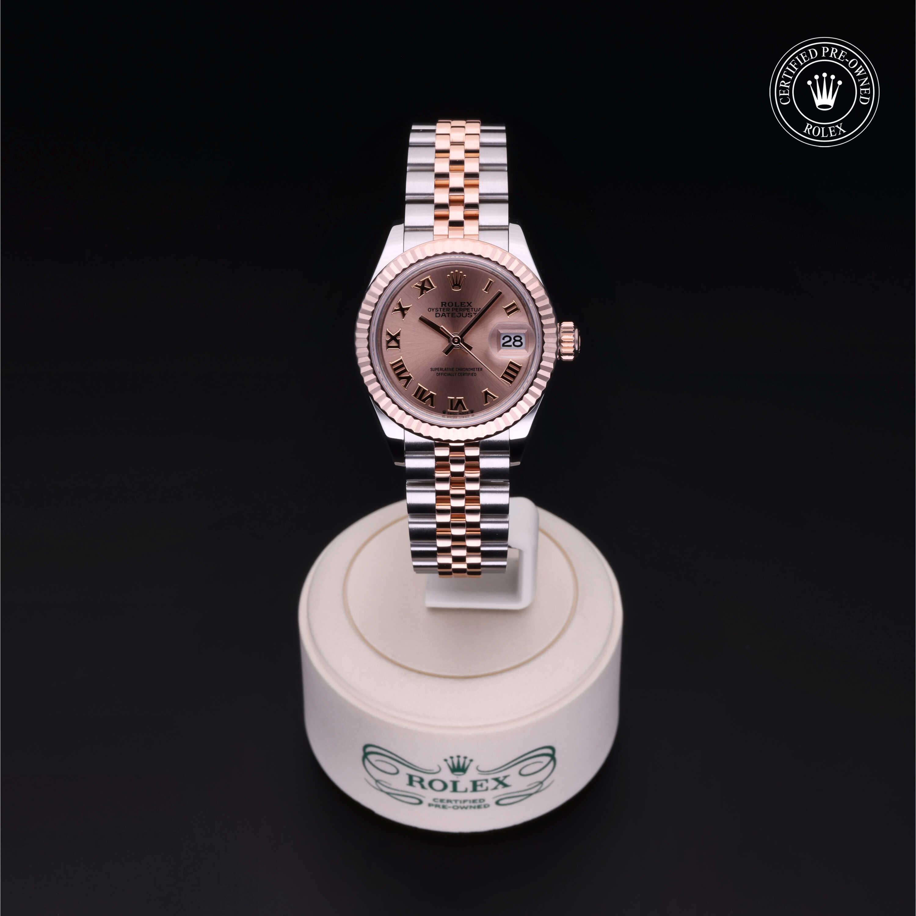 Rolex Lady-Datejust in Rolesor 18 Carat Red M279171-0025 at Kirk Jewelers