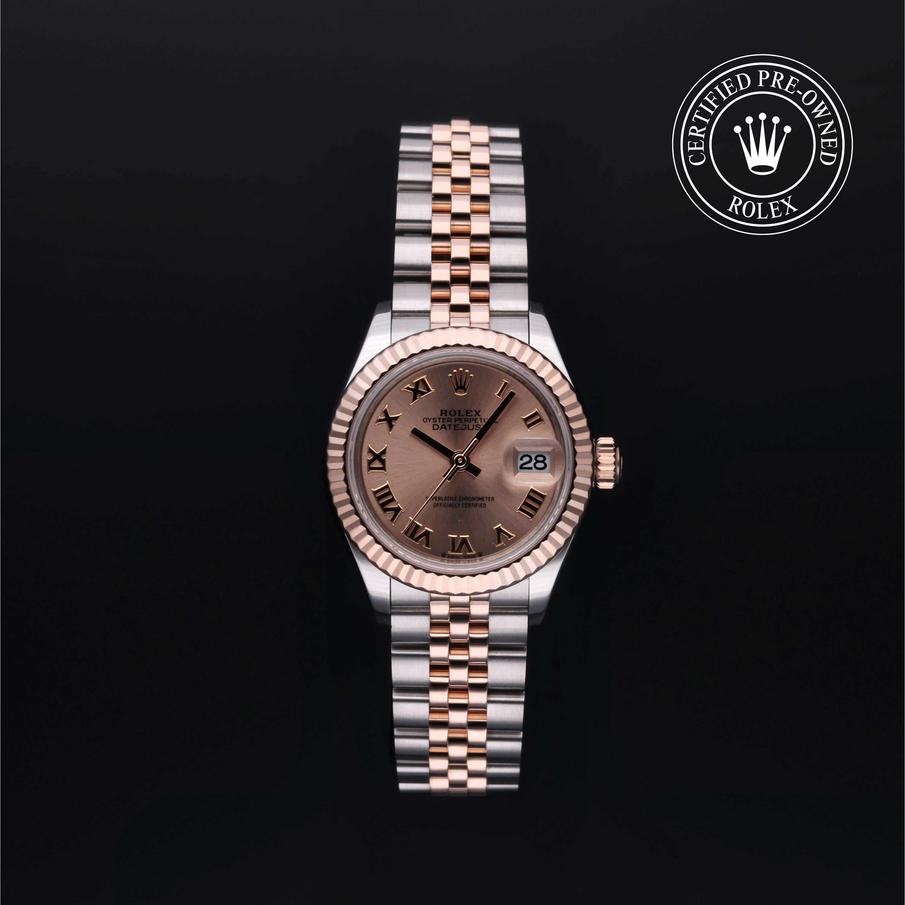 Rolex Lady-Datejust in Rolesor 18 Carat Red M279171-0025 at Kirk Jewelers