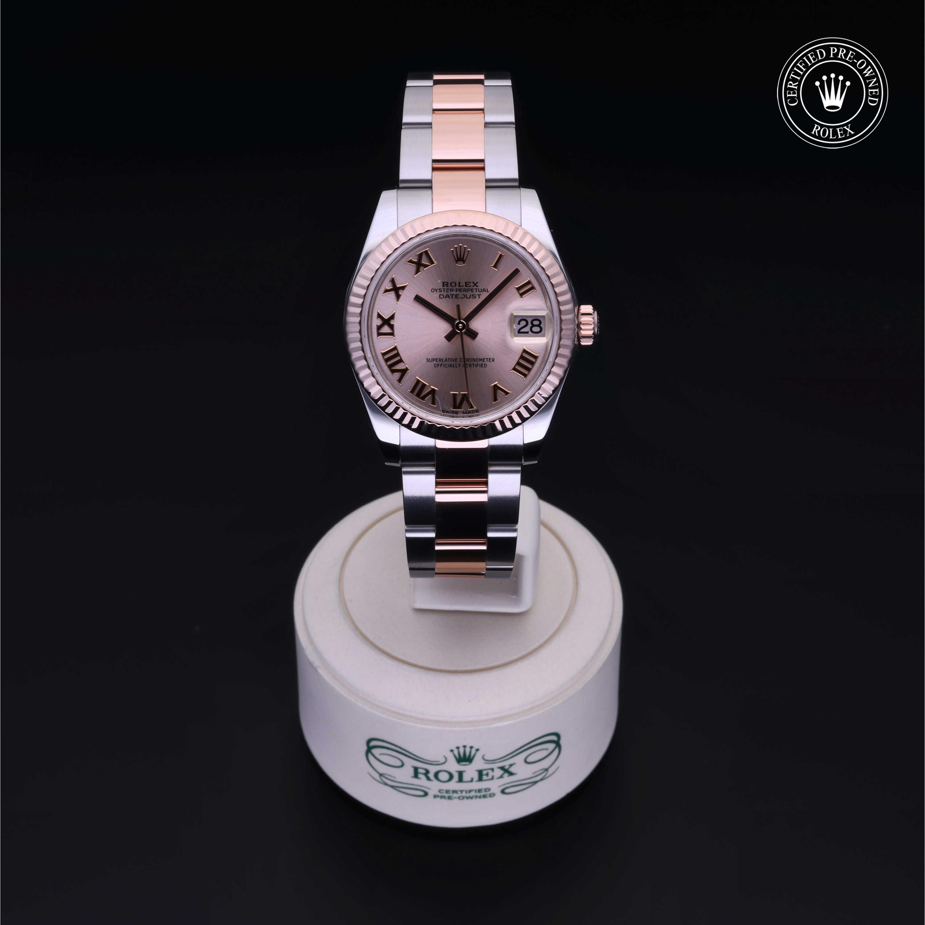 Rolex Datejust in Rolesor 18 Carat Red M178271-0062 at Kirk Jewelers