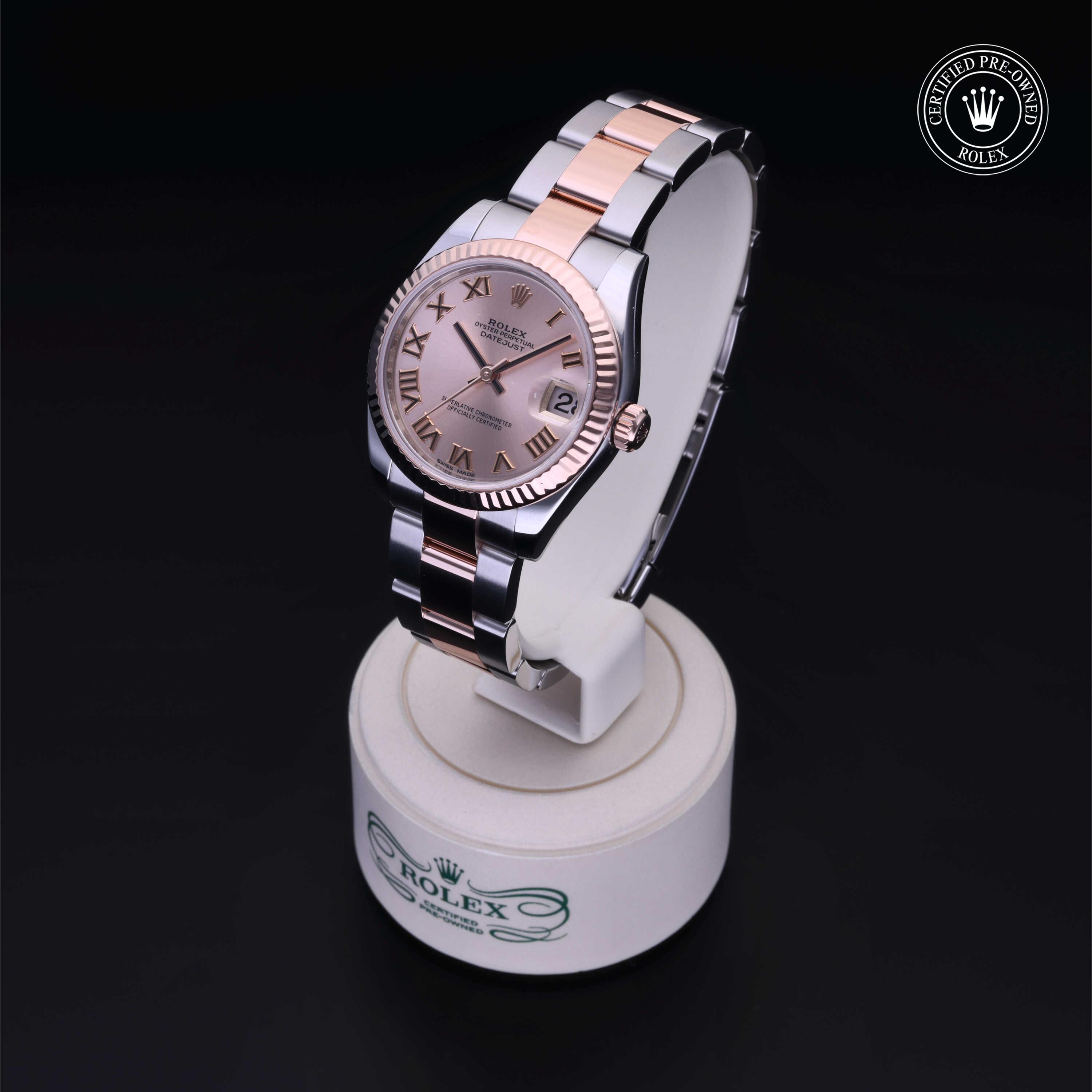 Rolex Datejust in Rolesor 18 Carat Red M178271-0062 at Kirk Jewelers