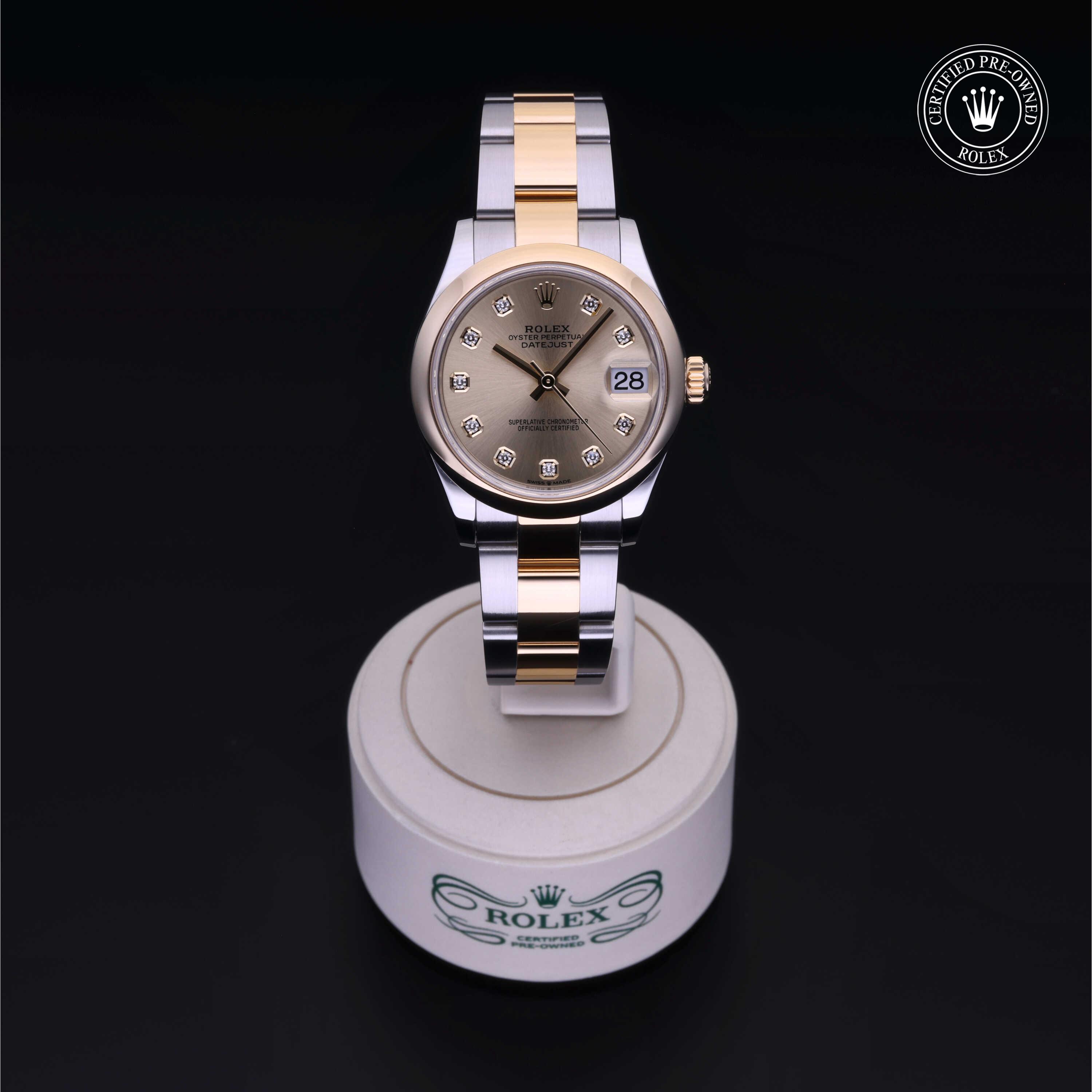 Rolex Datejust in Rolesor 18 Carat Yellow M278243-0026 at Kirk Jewelers