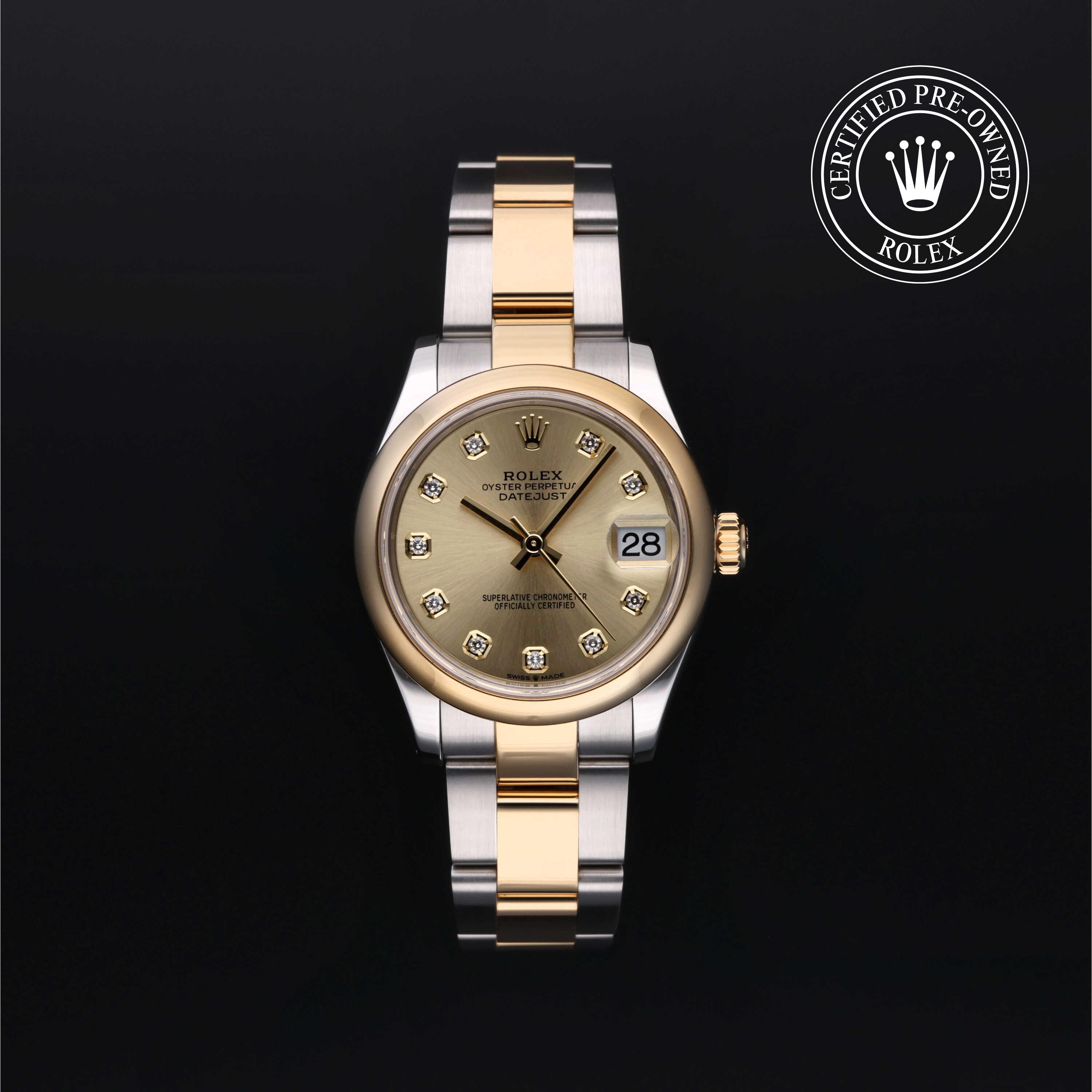 Rolex Datejust in Rolesor 18 Carat Yellow M278243-0026 at Kirk Jewelers