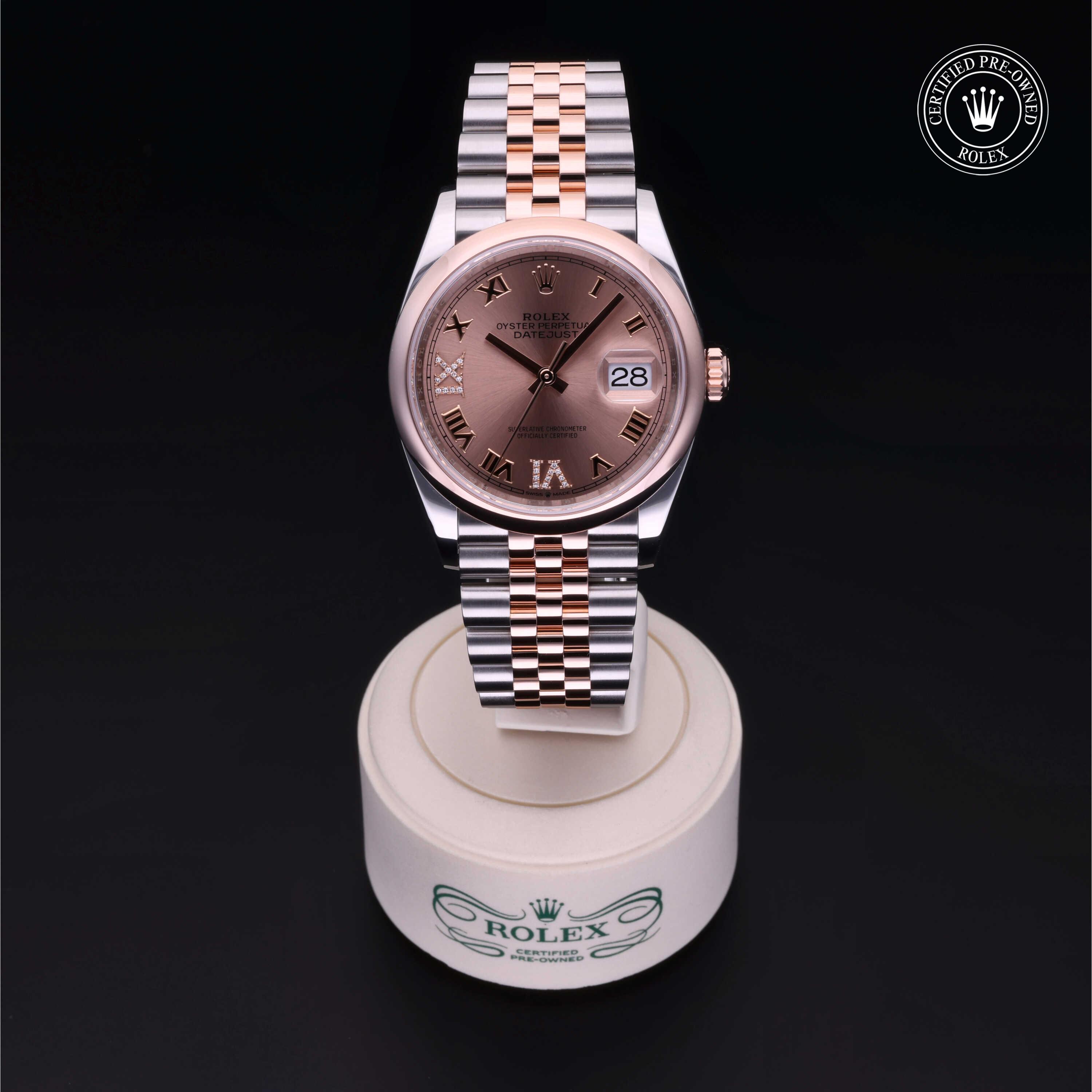 Rolex Datejust in Rolesor 18 Carat Red M126201-0027 at Kirk Jewelers