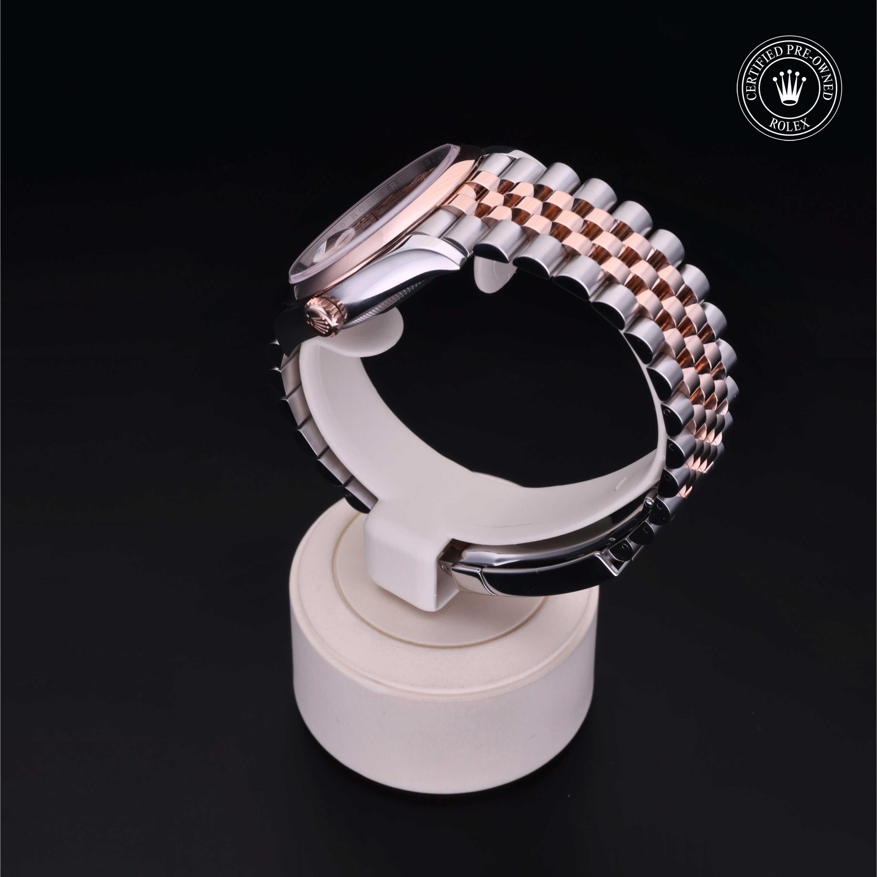 Rolex Datejust in Rolesor 18 Carat Red M126201-0027 at Kirk Jewelers