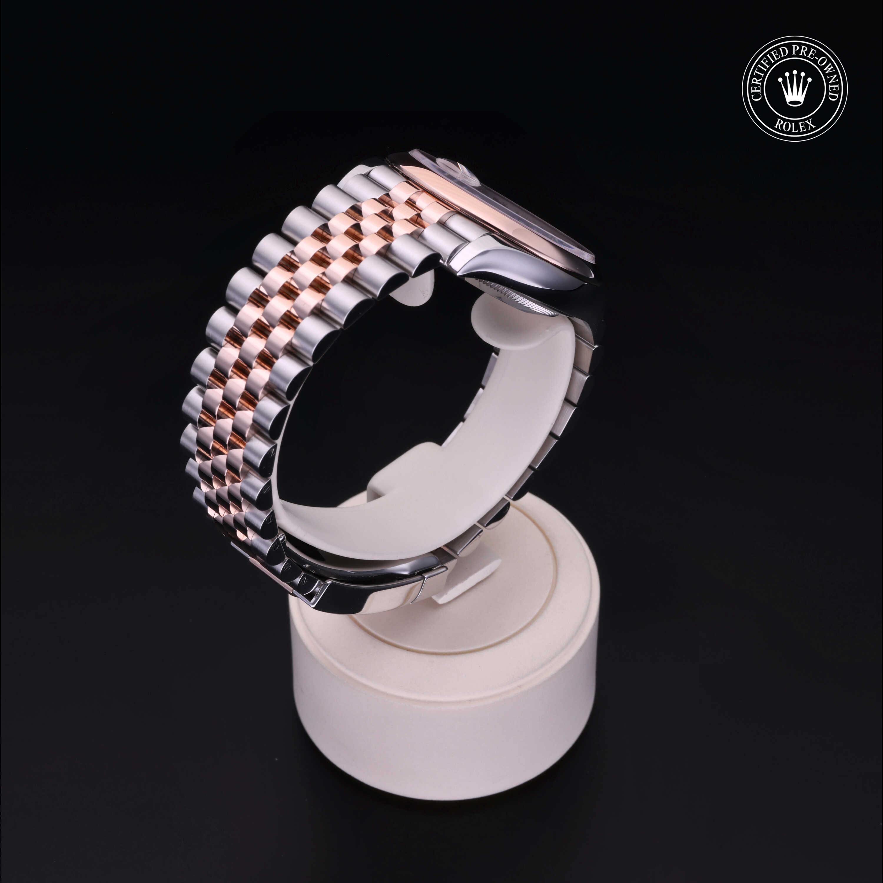 Rolex Datejust in Rolesor 18 Carat Red M126201-0027 at Kirk Jewelers
