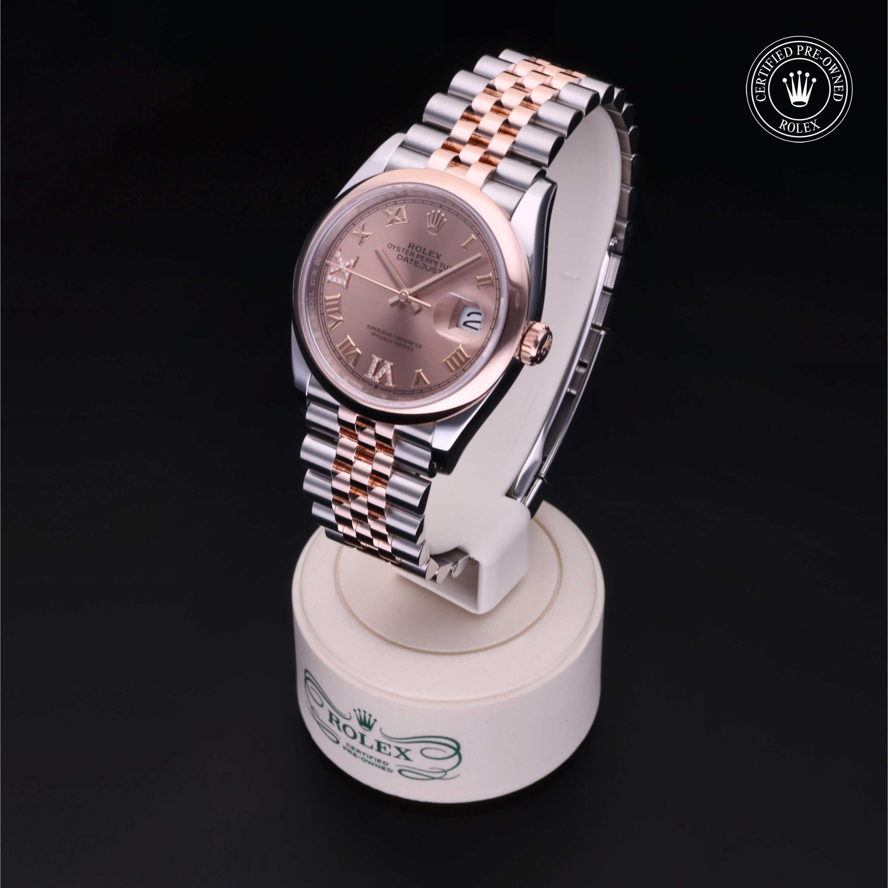 Rolex Datejust in Rolesor 18 Carat Red M126201-0027 at Kirk Jewelers