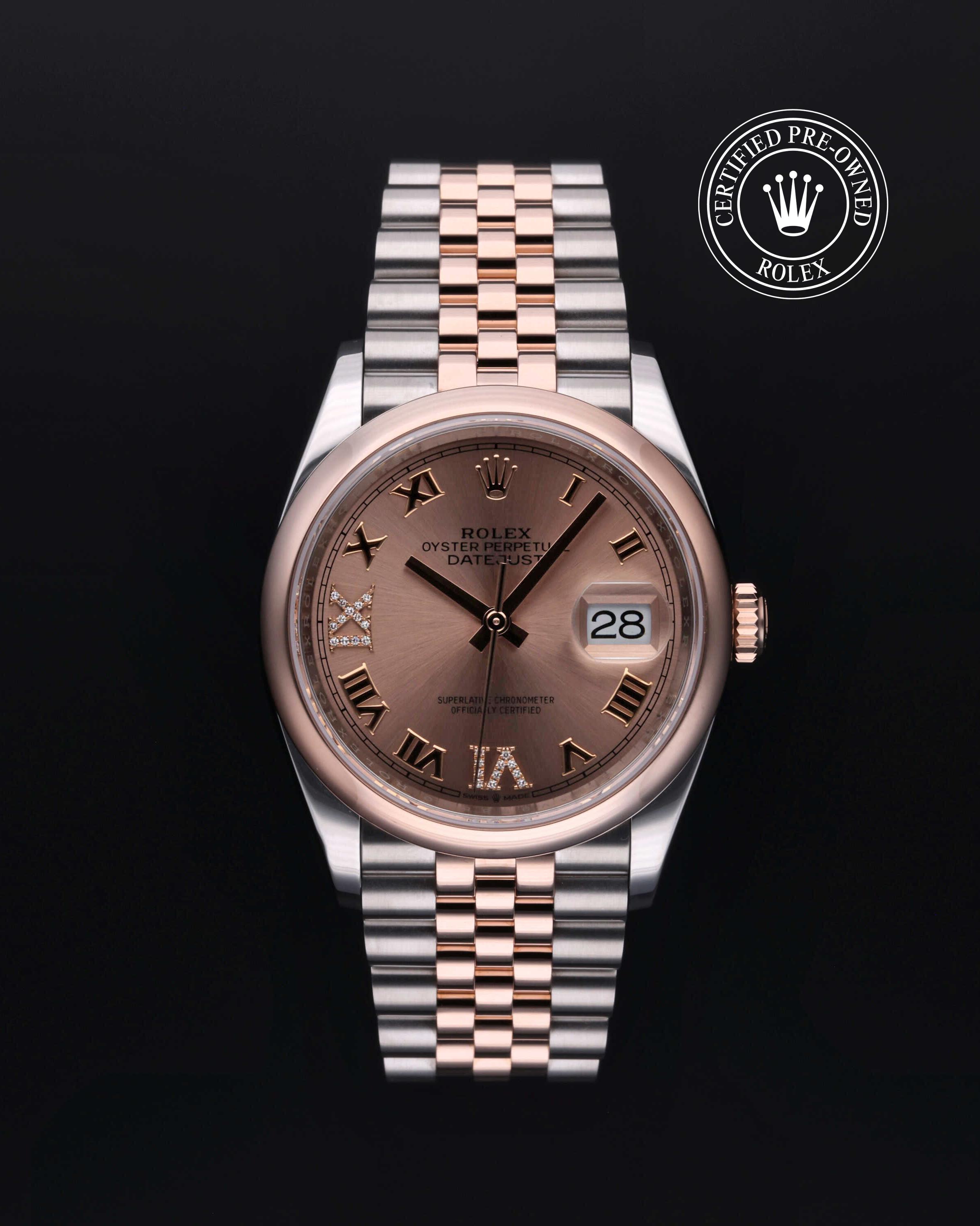 Rolex Datejust in Rolesor 18 Carat Red M126201-0027 at Kirk Jewelers
