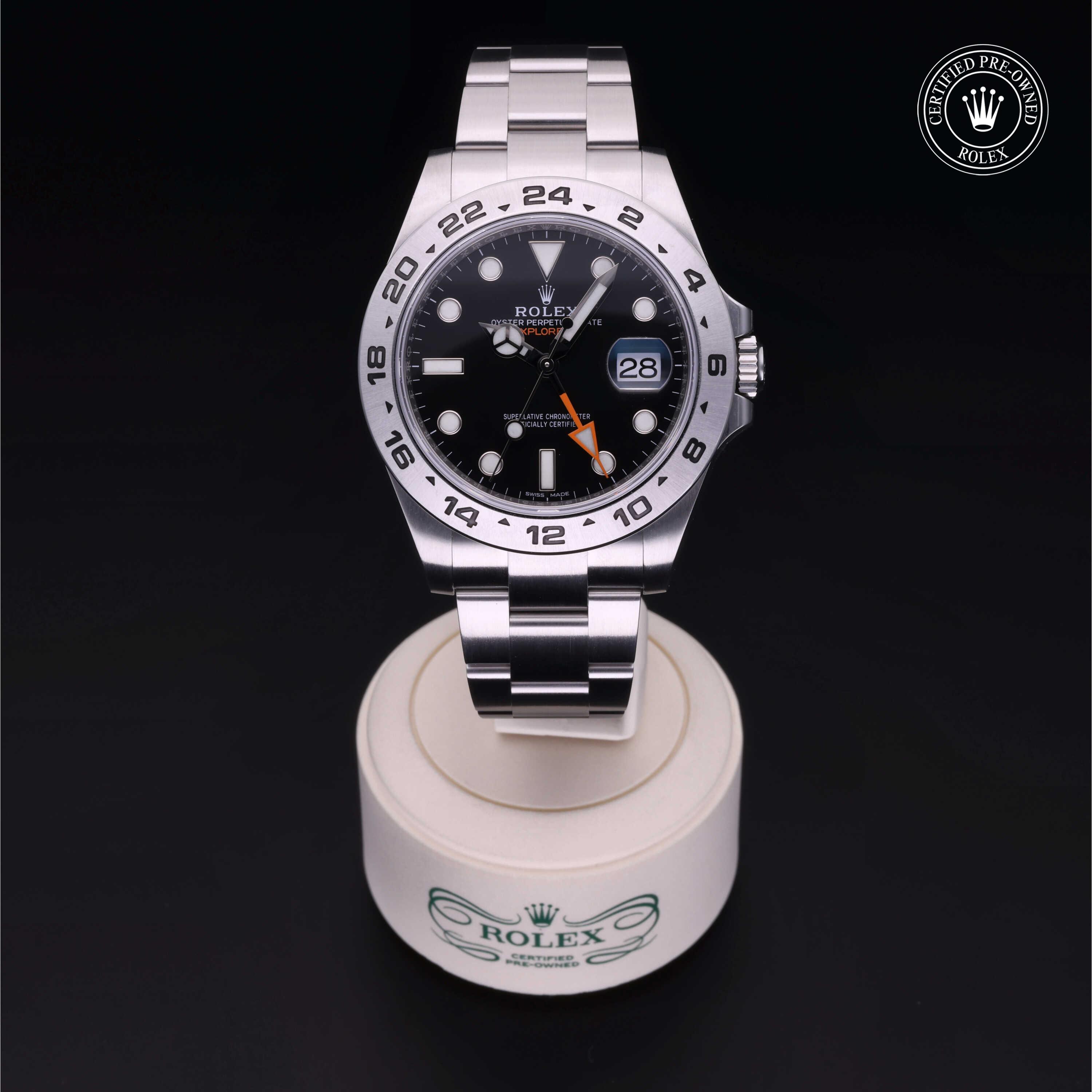 Rolex Explorer II in Steel M216570-0002 at Kirk Jewelers