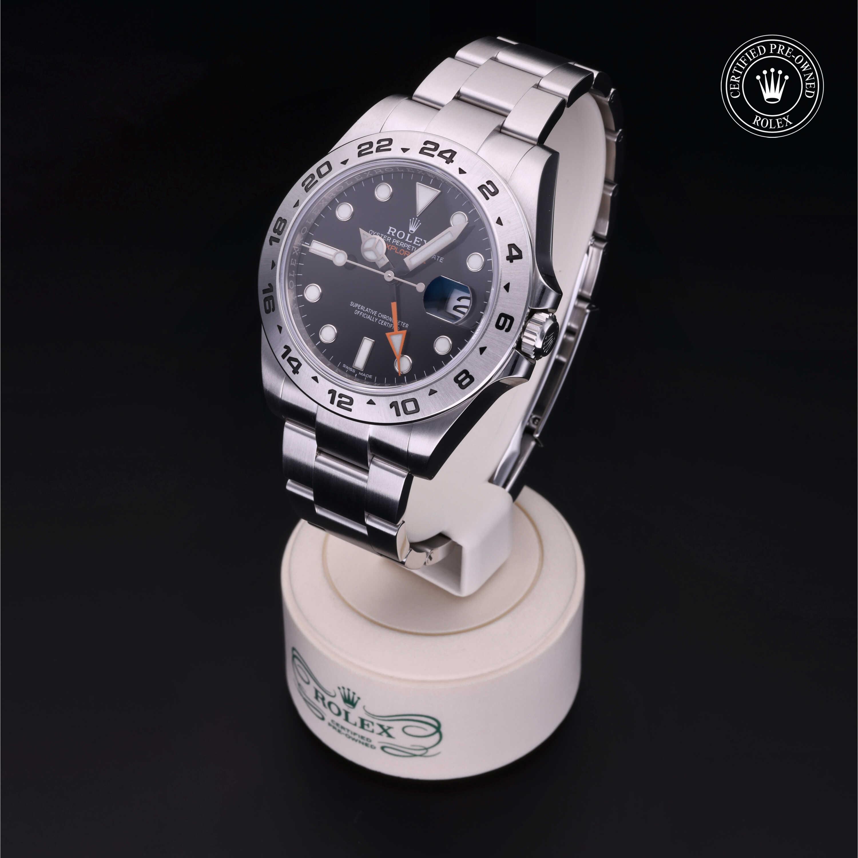 Rolex Explorer II in Steel M216570-0002 at Kirk Jewelers