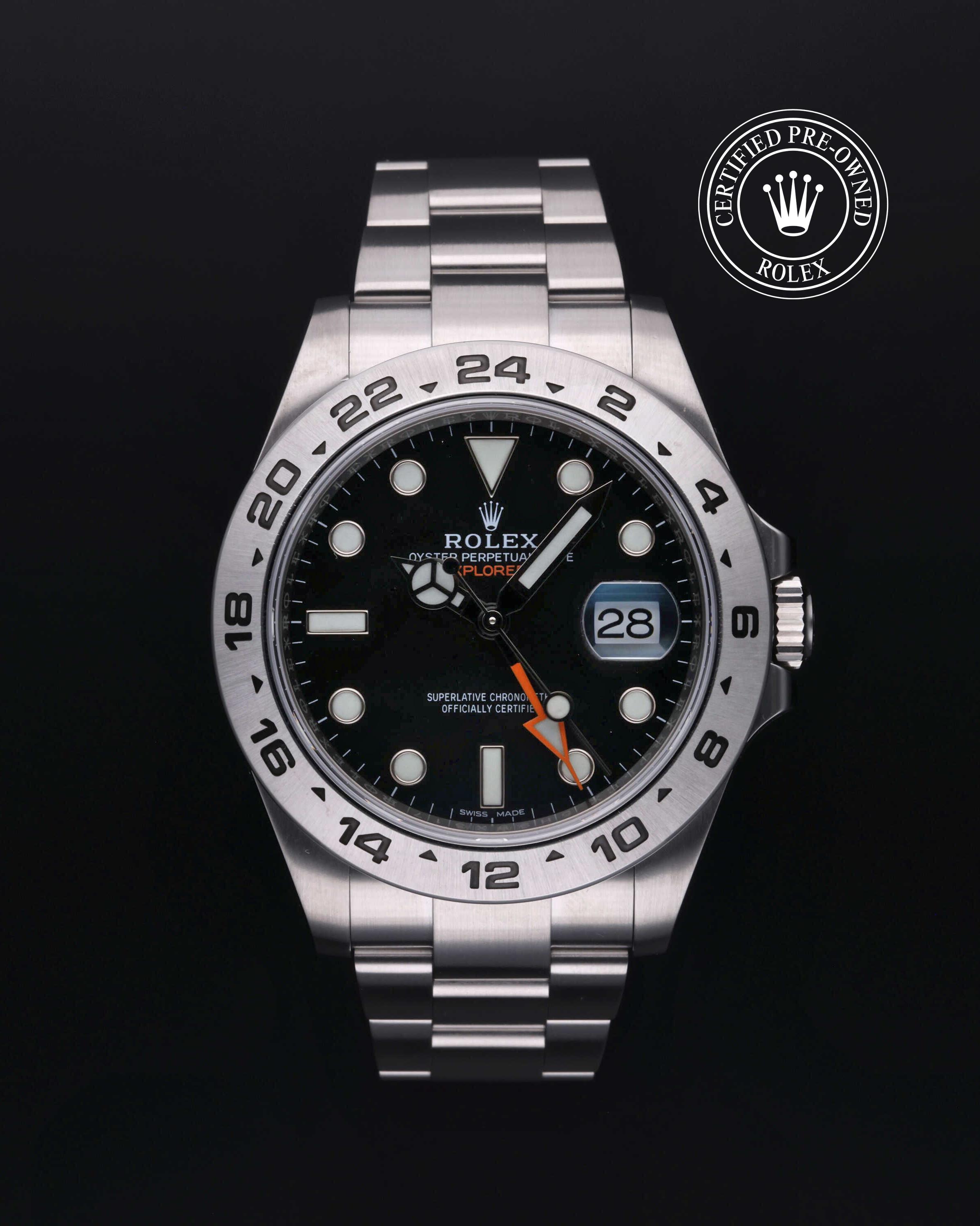 Rolex Explorer II in Steel M216570-0002 at Kirk Jewelers