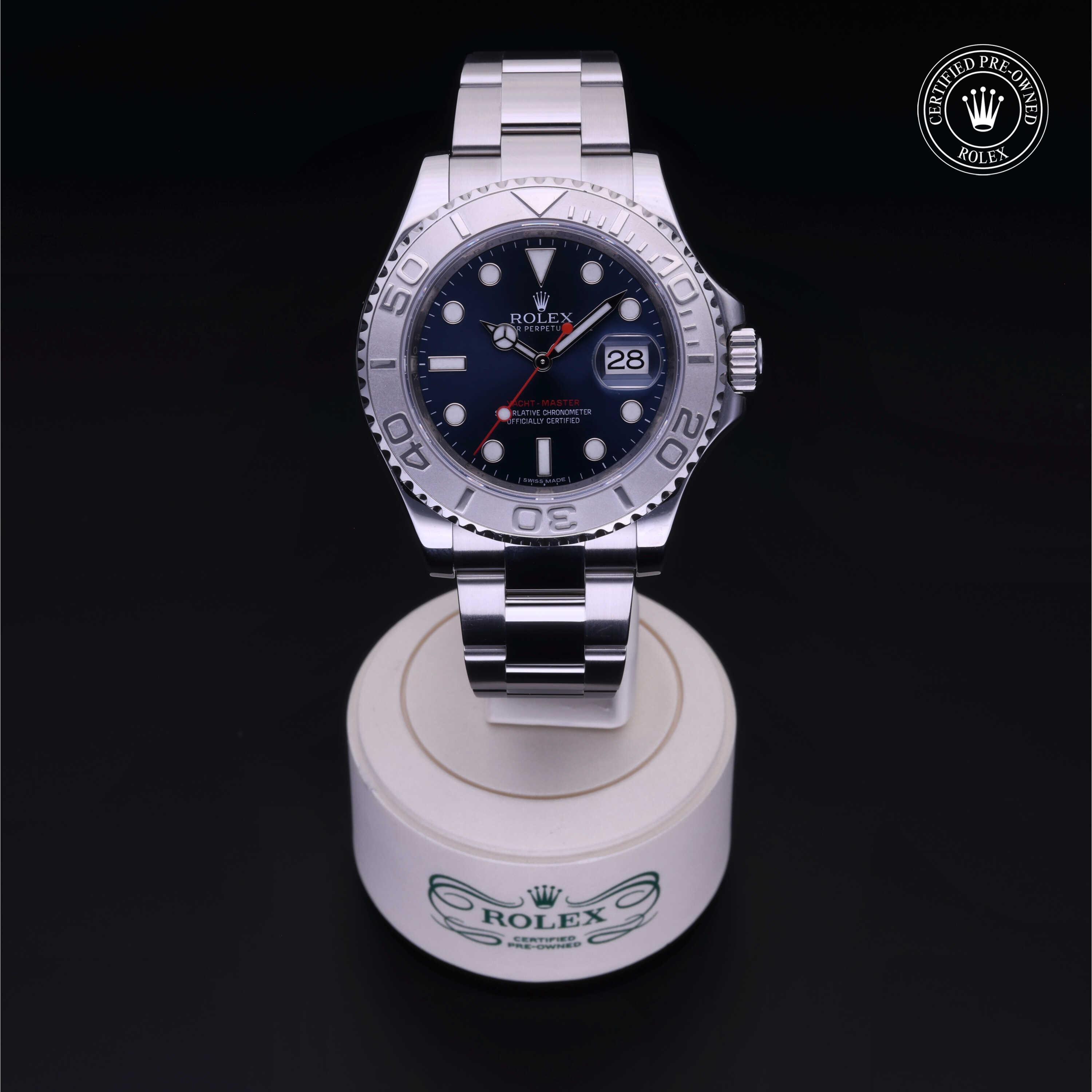 Rolex Yacht-Master in Rolesium Platinum M116622-0001 at Kirk Jewelers