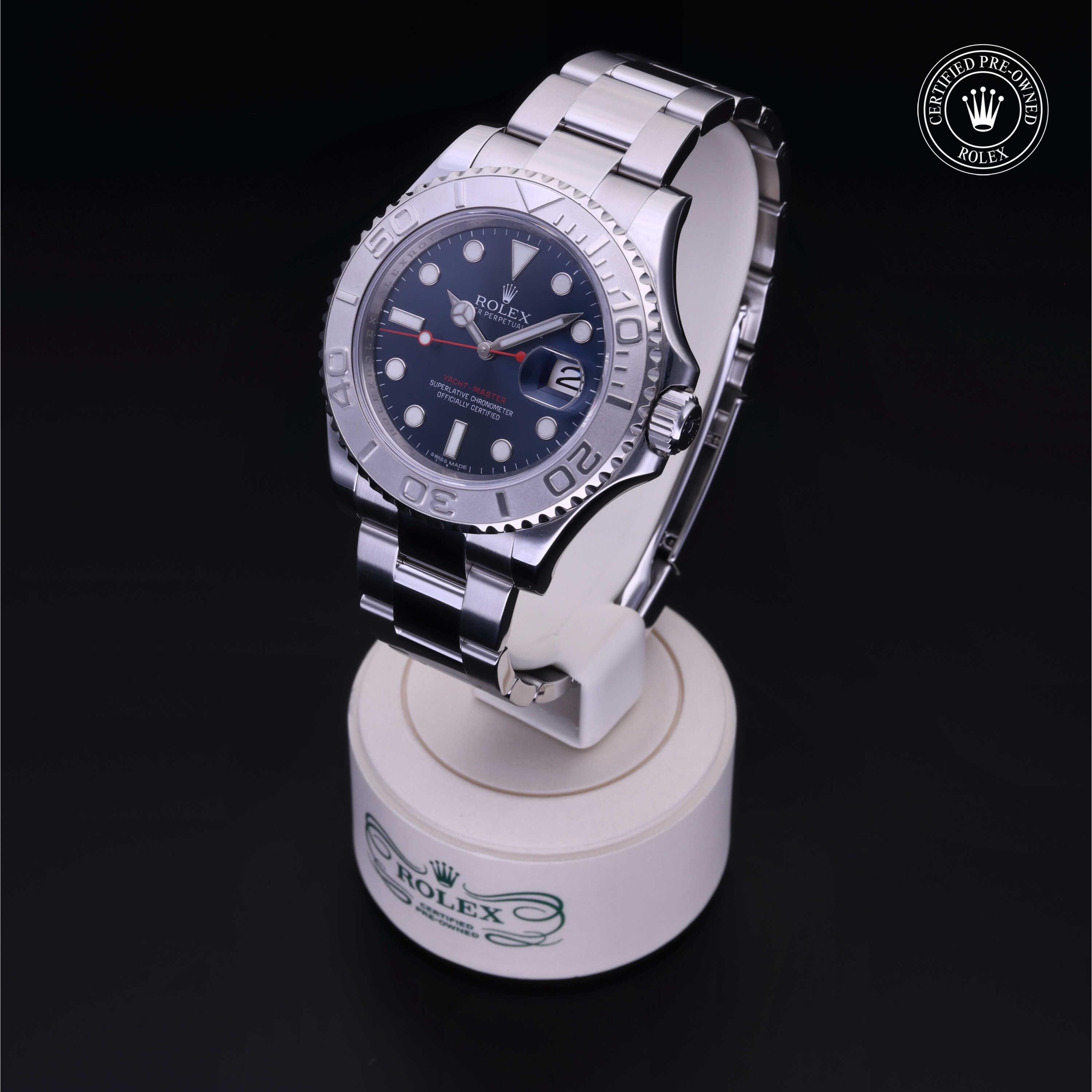 Rolex Yacht-Master in Rolesium Platinum M116622-0001 at Kirk Jewelers
